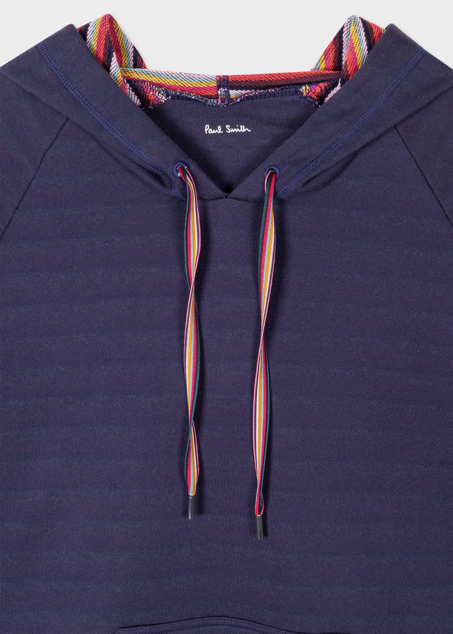 Lounge Hoodie With 'Swirl' Stripe - 2