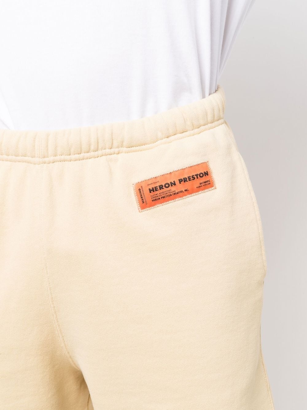 logo-embellished track shorts - 5