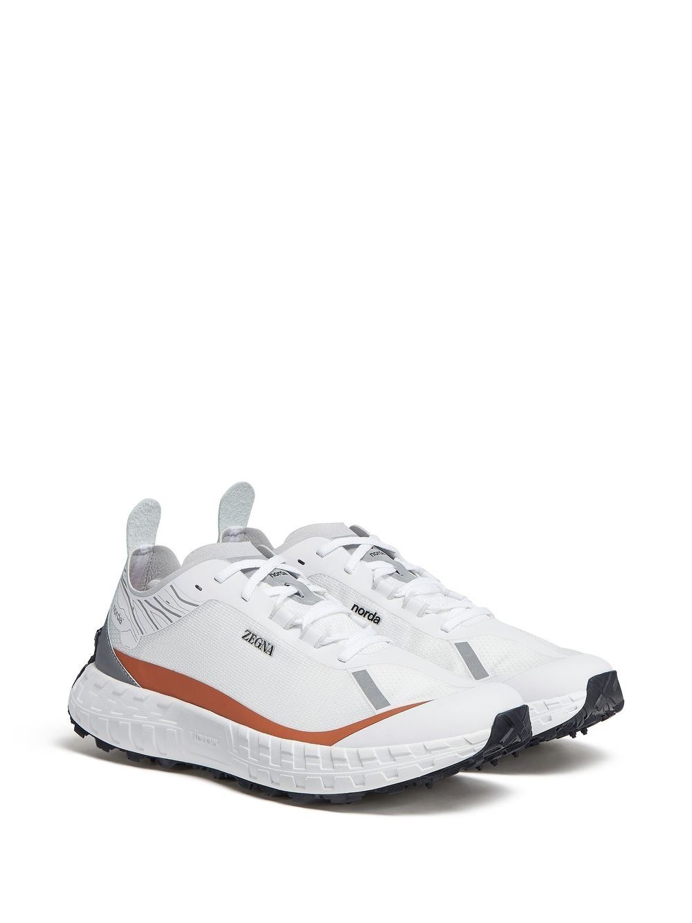 x norda low-top running sneakers - 2