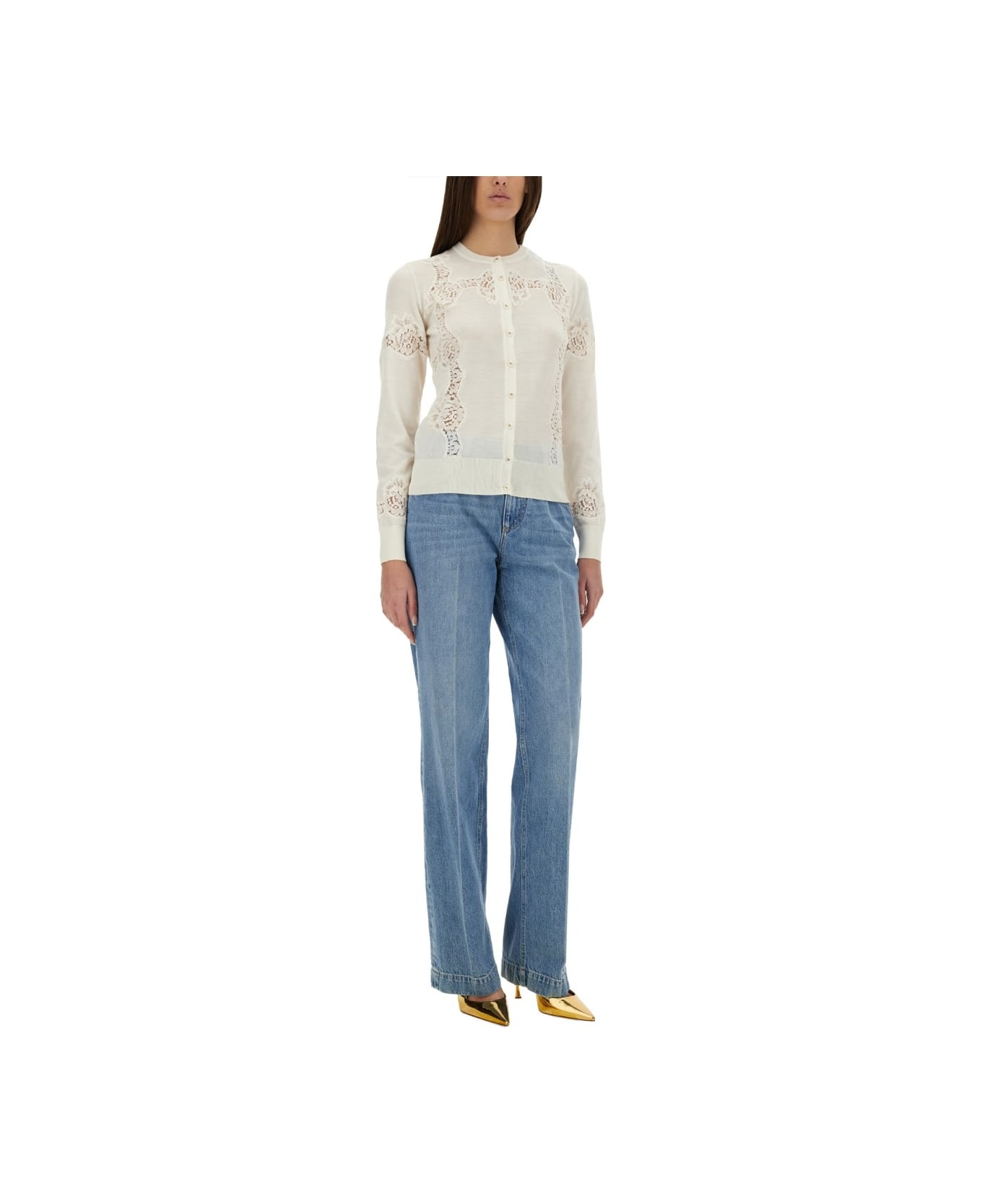 Cashmere And Silk Cardigan - 2