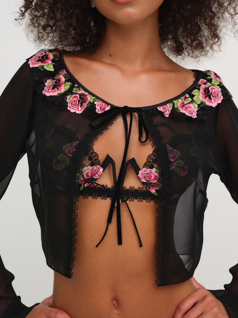 Love Garden Sheer Shrug 6