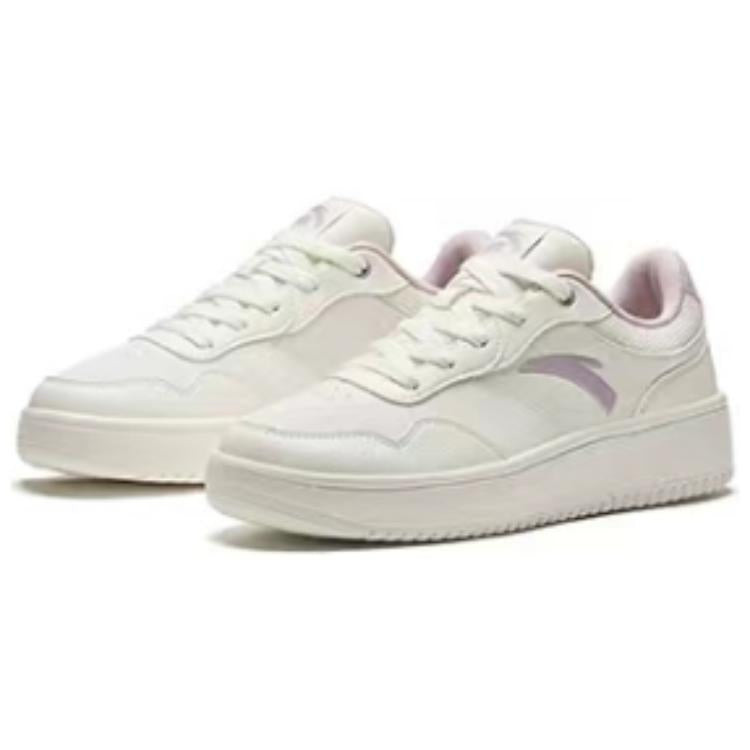 (WMNS) ANTA Skateboarding Series Sneakers 'White Pink' 922428010-3 - 2