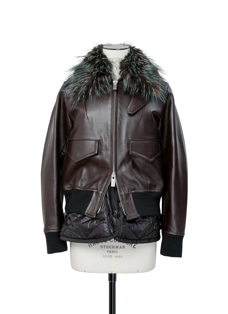 Leather Blouson 1