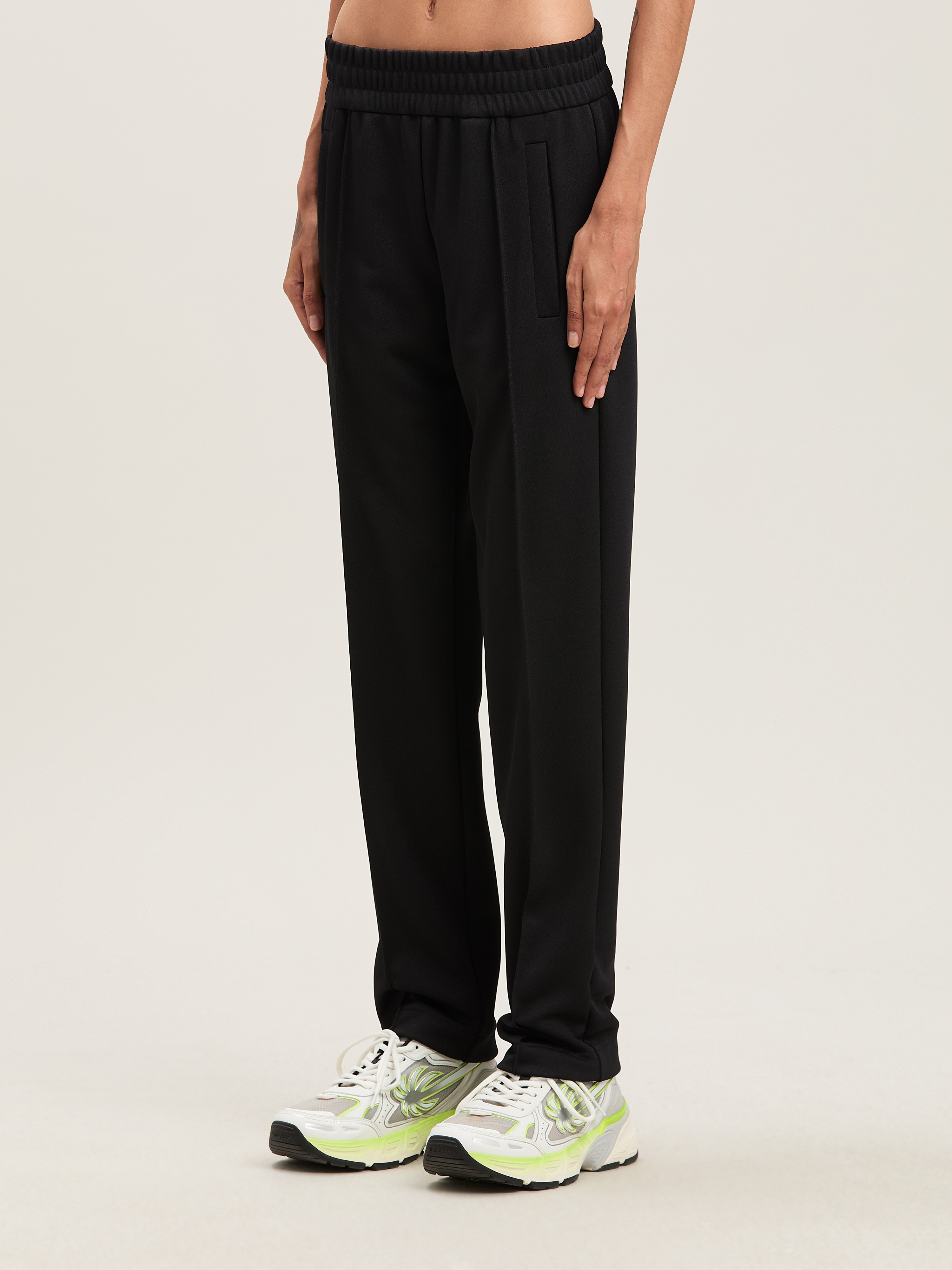 Curved logo Track Pants - 4