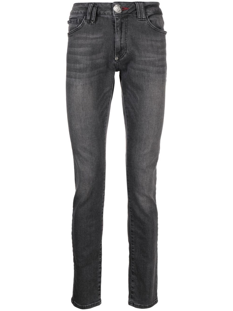 slim-cut leg jeans 1