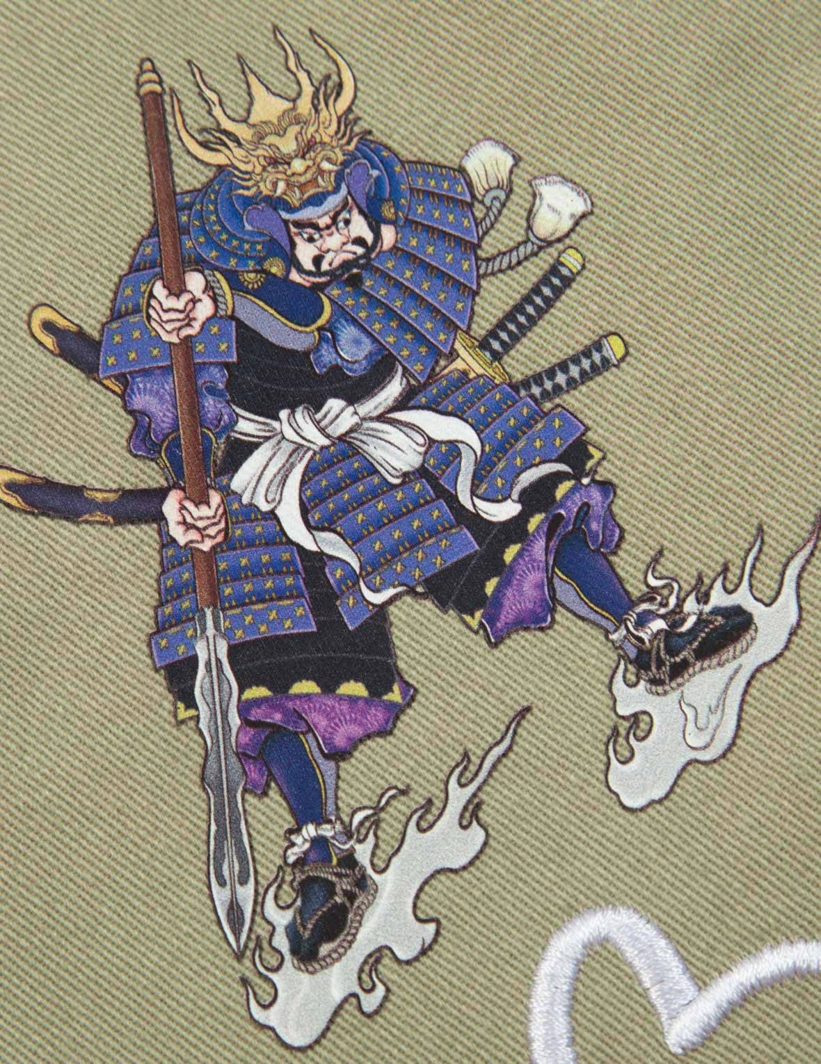 SAMURAI PRINT CHINO PANTS - 6