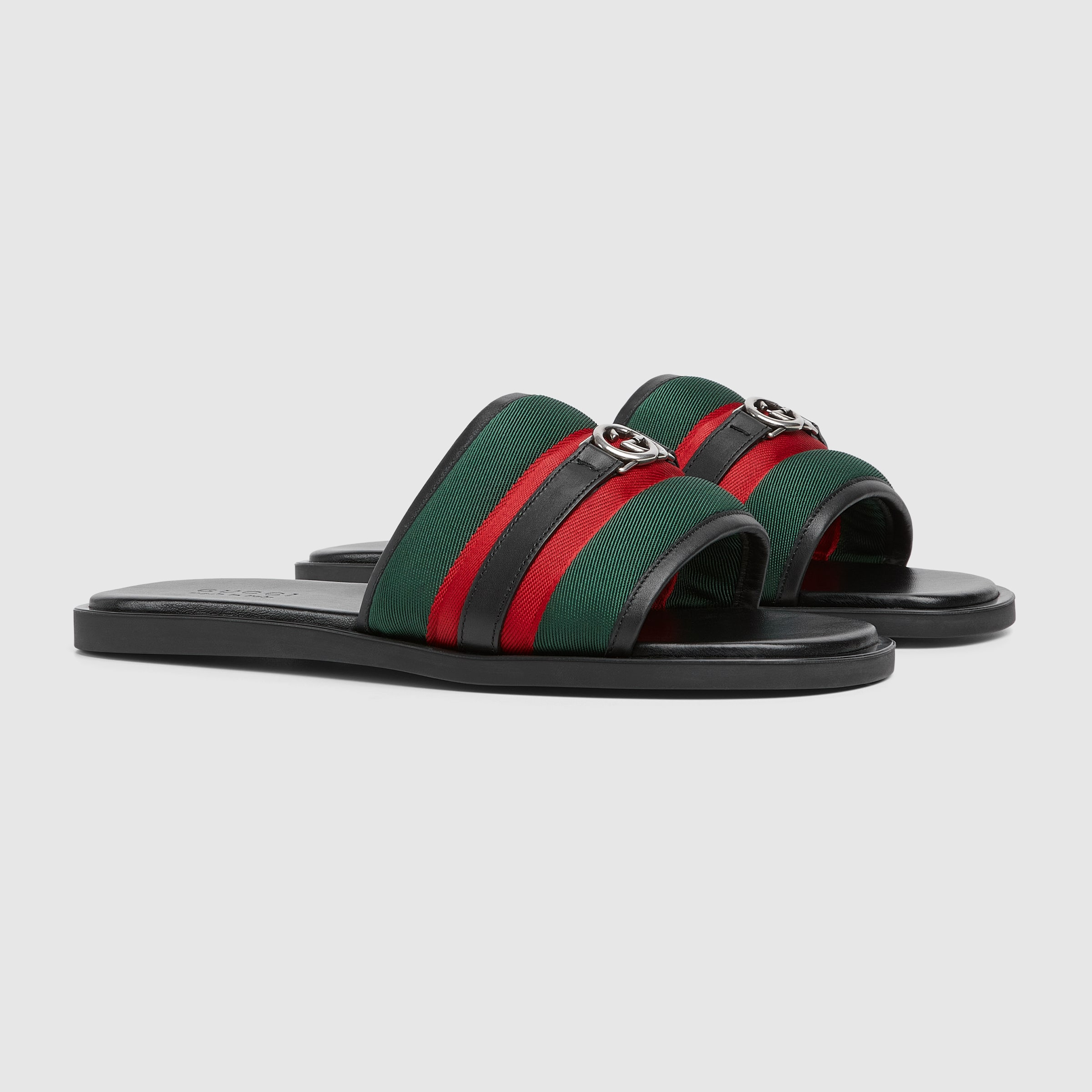 Men's slide sandal with Interlocking G - 2