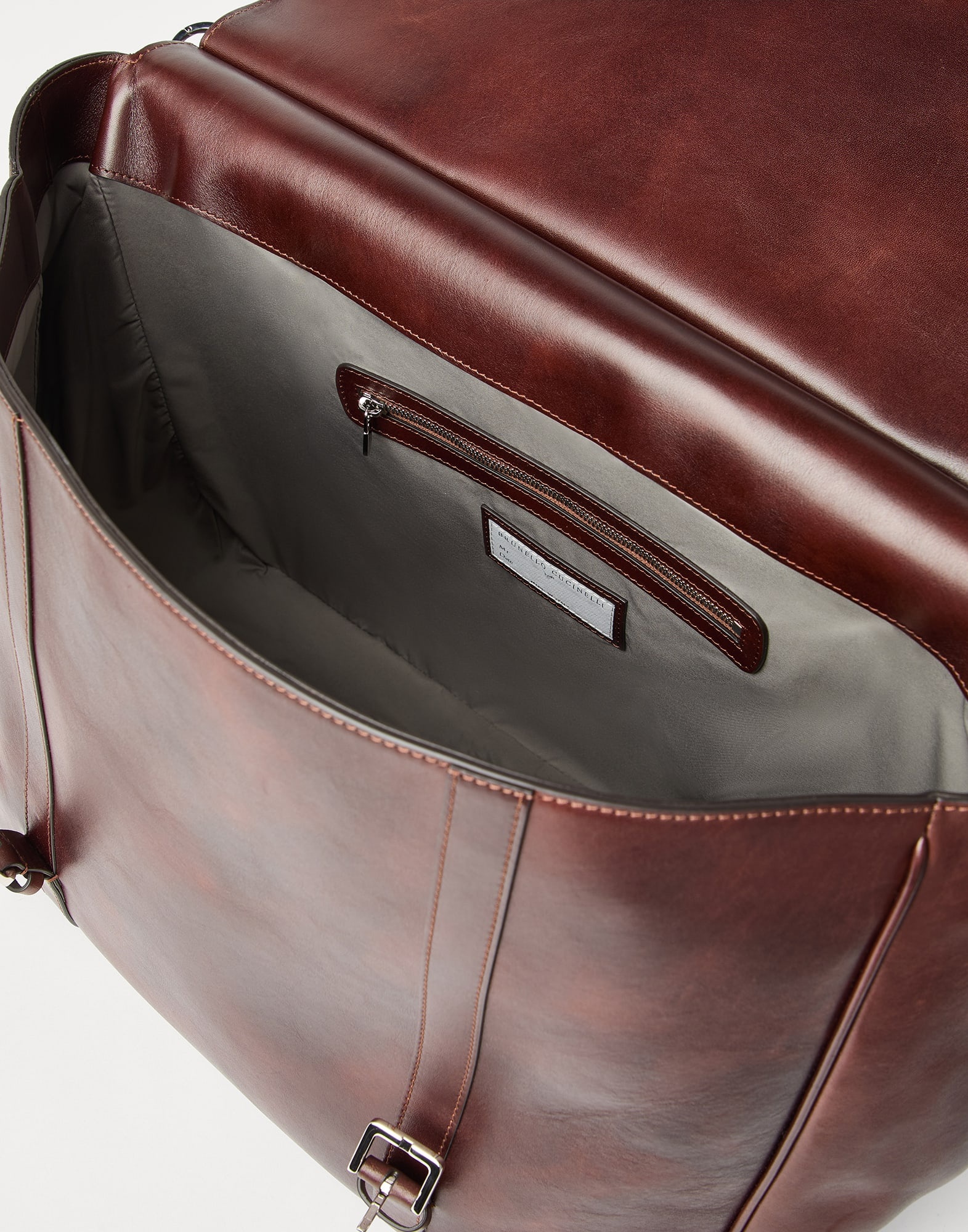 Calfskin casual briefcase - 5