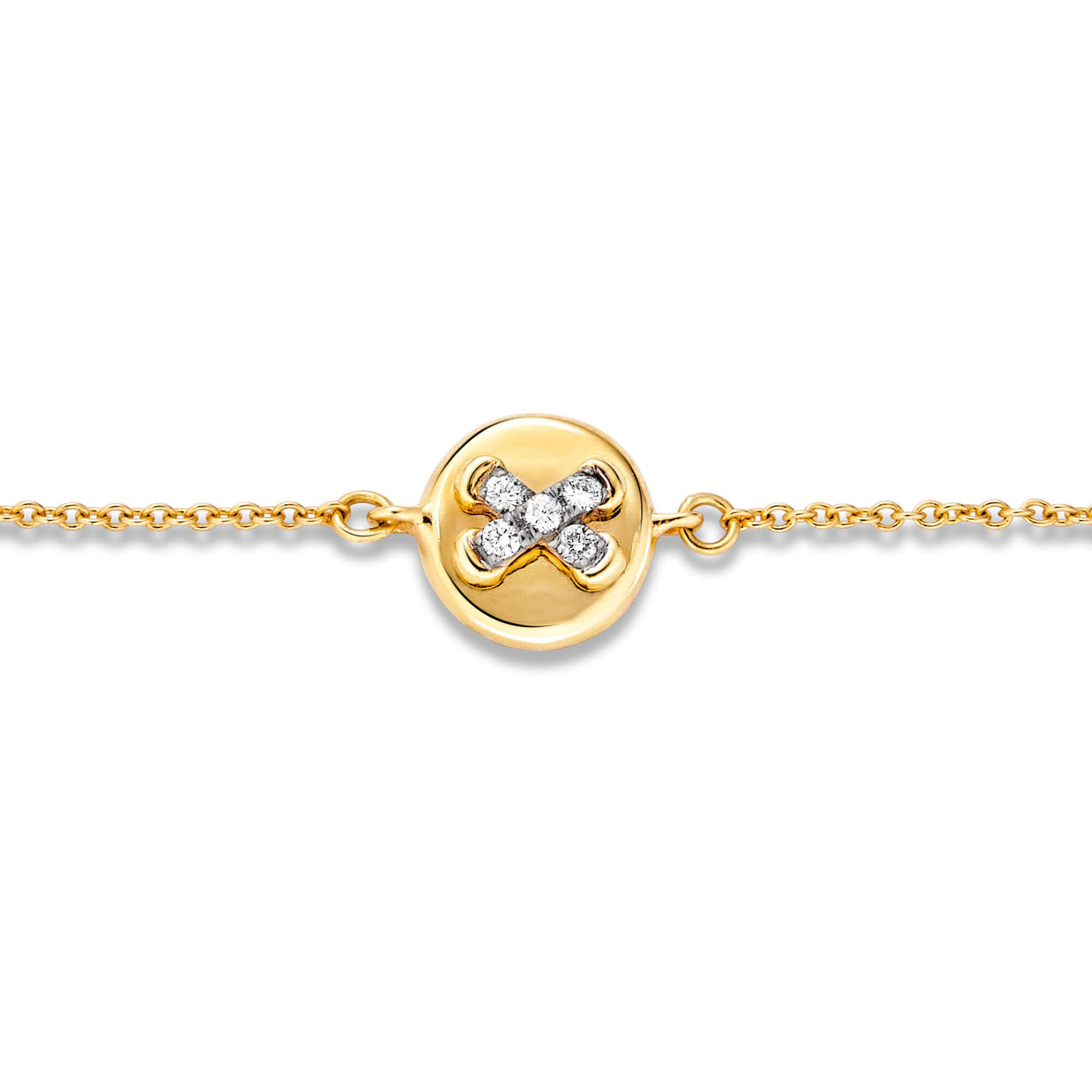 Diamond Button Bracelet - 3