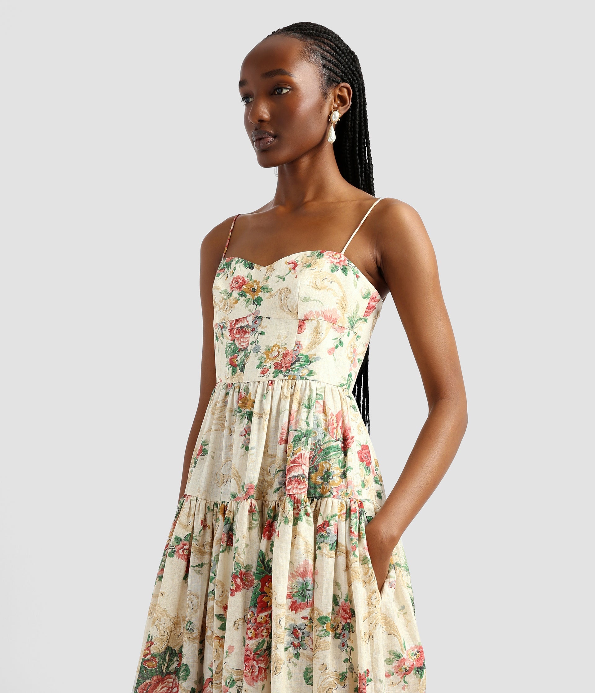 FIT AND FLARE DRESS - 5