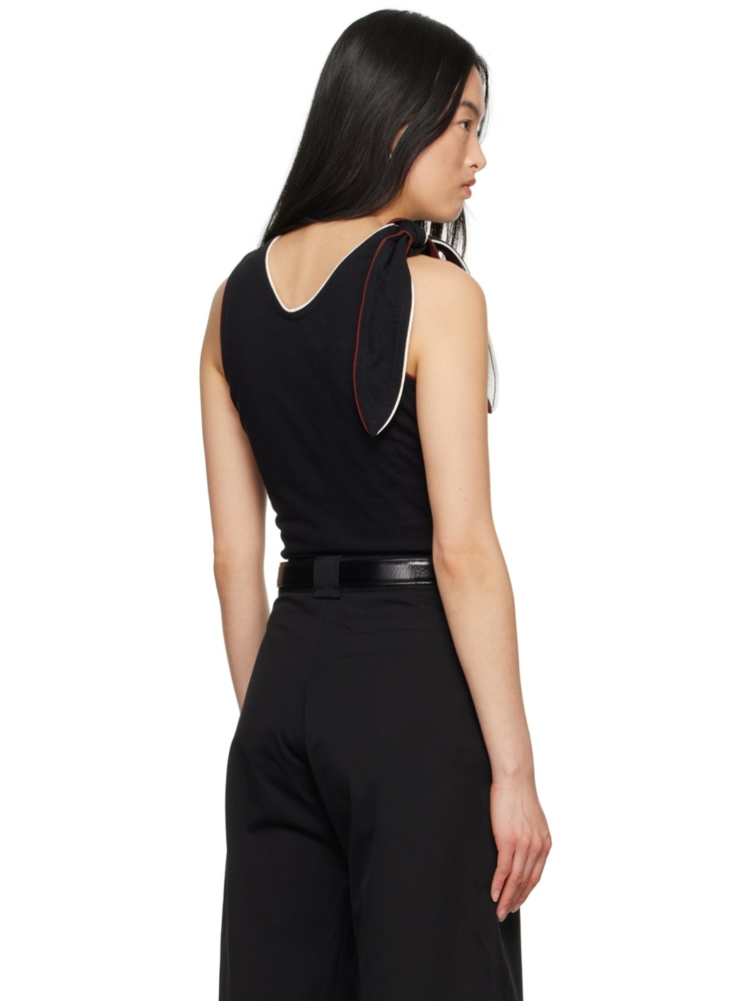 Black Bindings Tank Top - 3