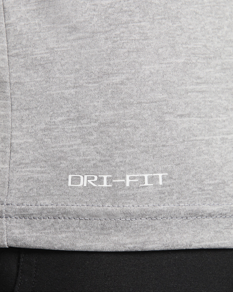 Nike Men's Heathered Short-Sleeve Hydroguard Swim Shirt 5