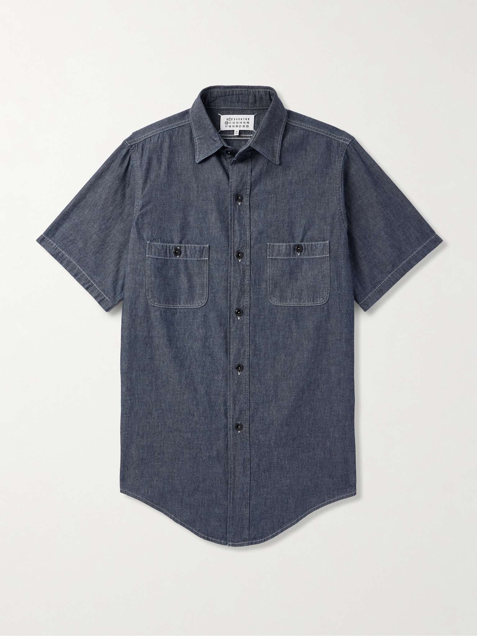 Cotton-Chambray Shirt - 1