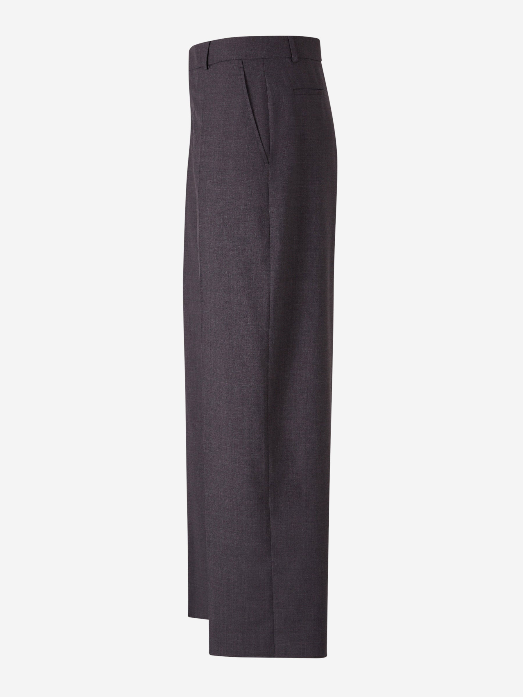 WOOL CHINO DRESS TROUSERS - 2