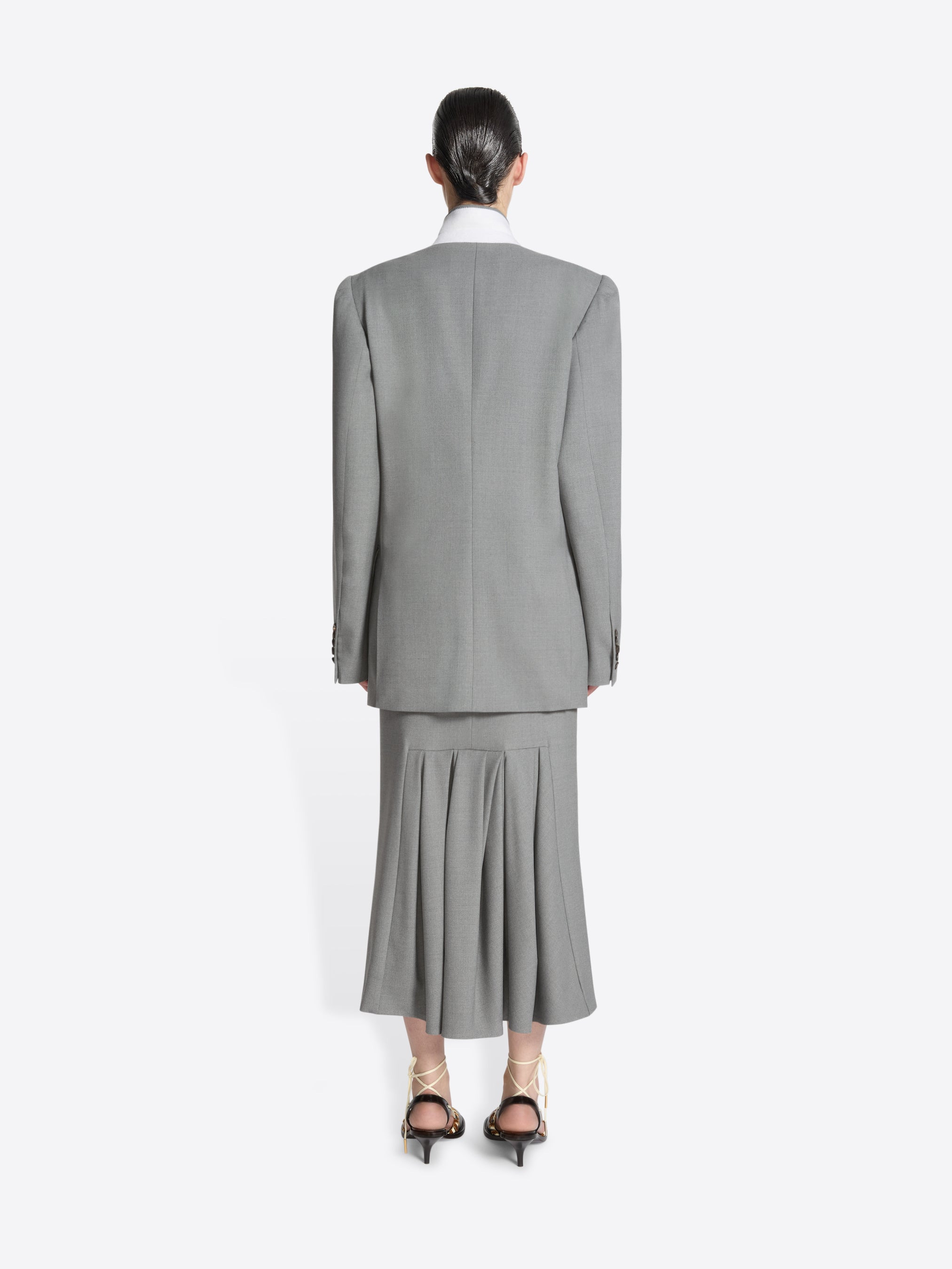 MERINO WOOL BLAZER - 4