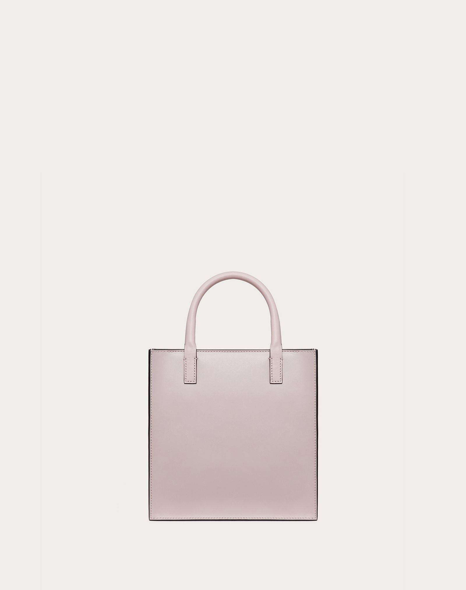 Small VLogo Walk Calfskin Tote Bag - 3