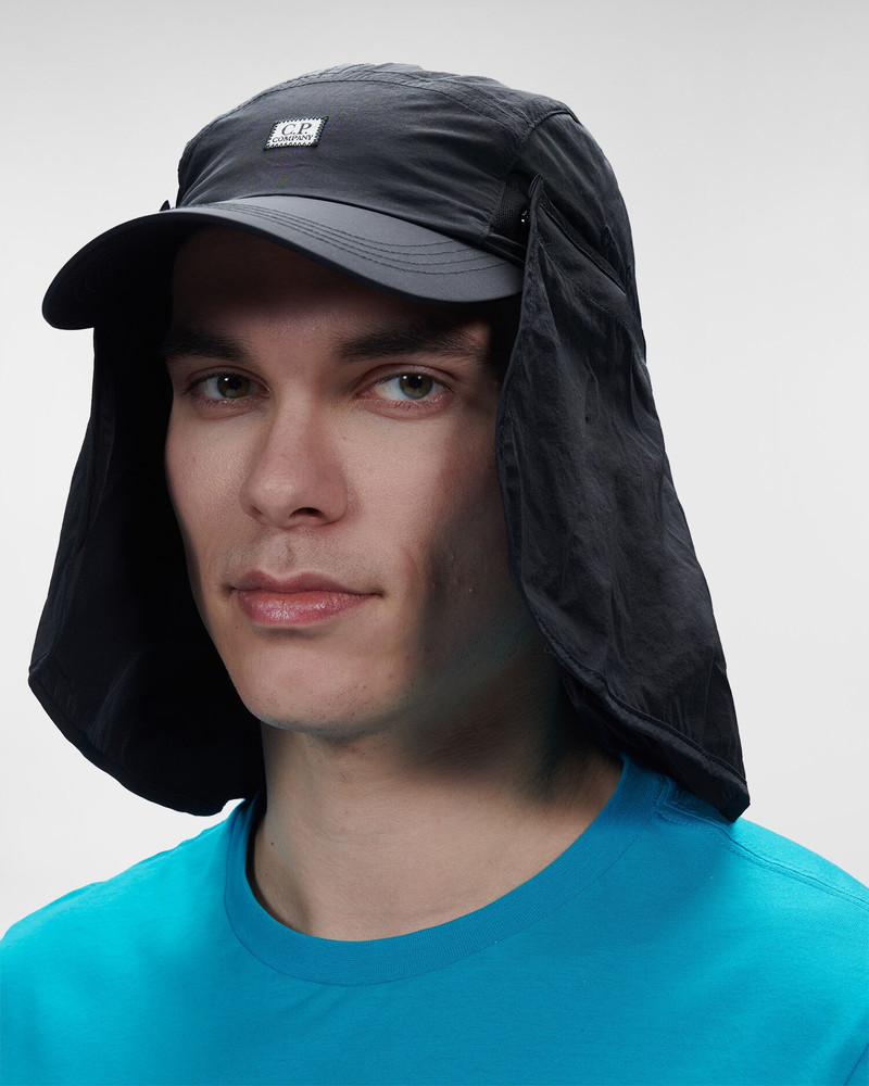 C.P. Company Chrome-R Neck Flap Cap outlook