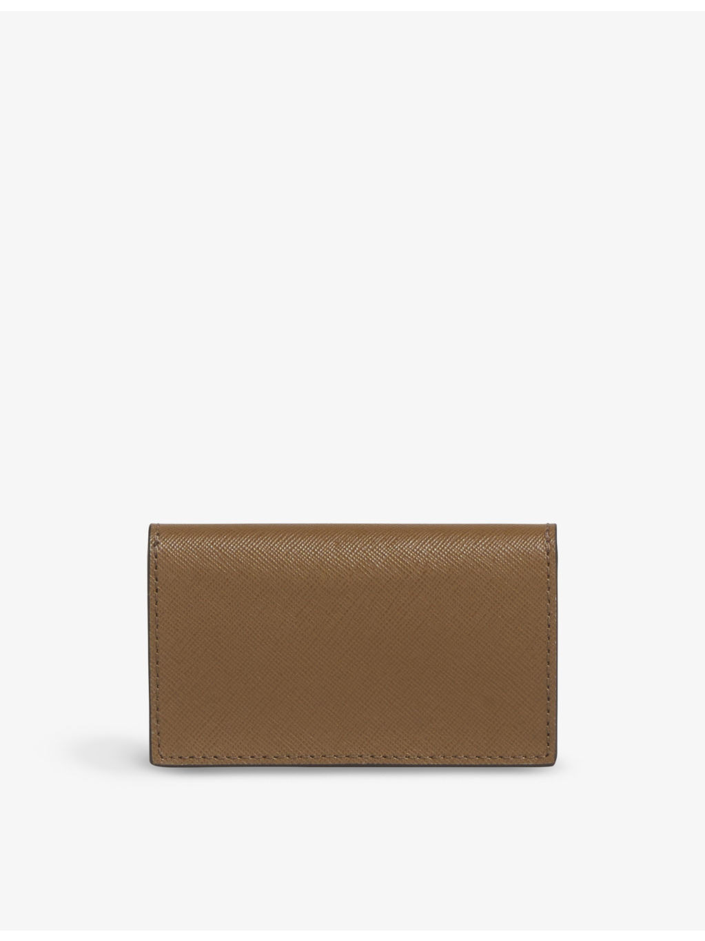 Logo-print leather wallet - 3