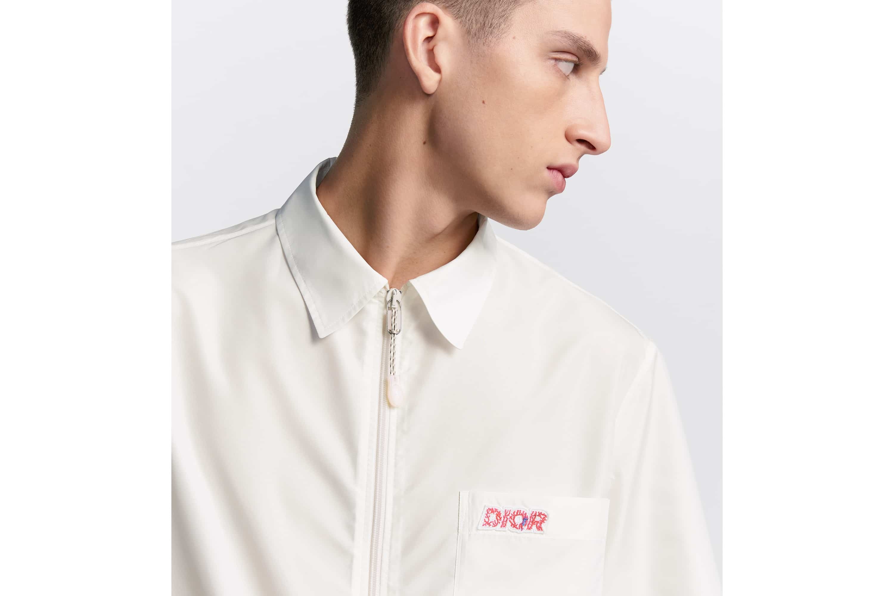 DIOR AND PARLEY Short-Sleeved Zipped Shirt - 5