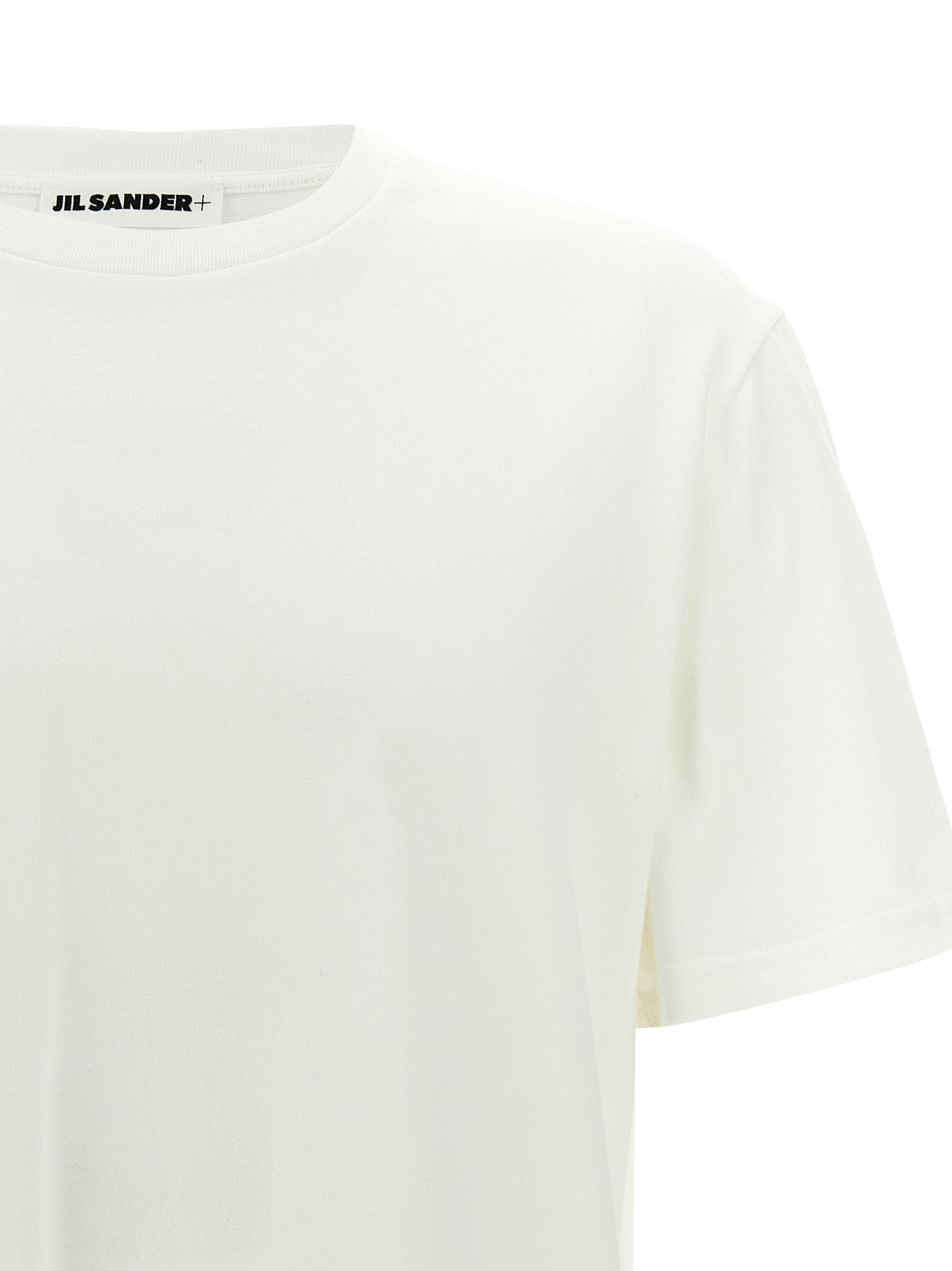 Jil Sander Men Logo Patch T-Shirt - 3