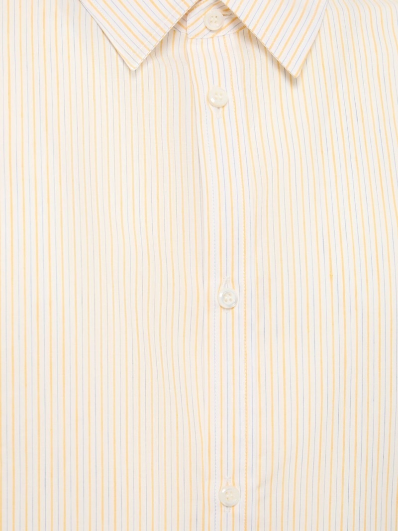 Relax Dan cotton & linen striped shirt - 2