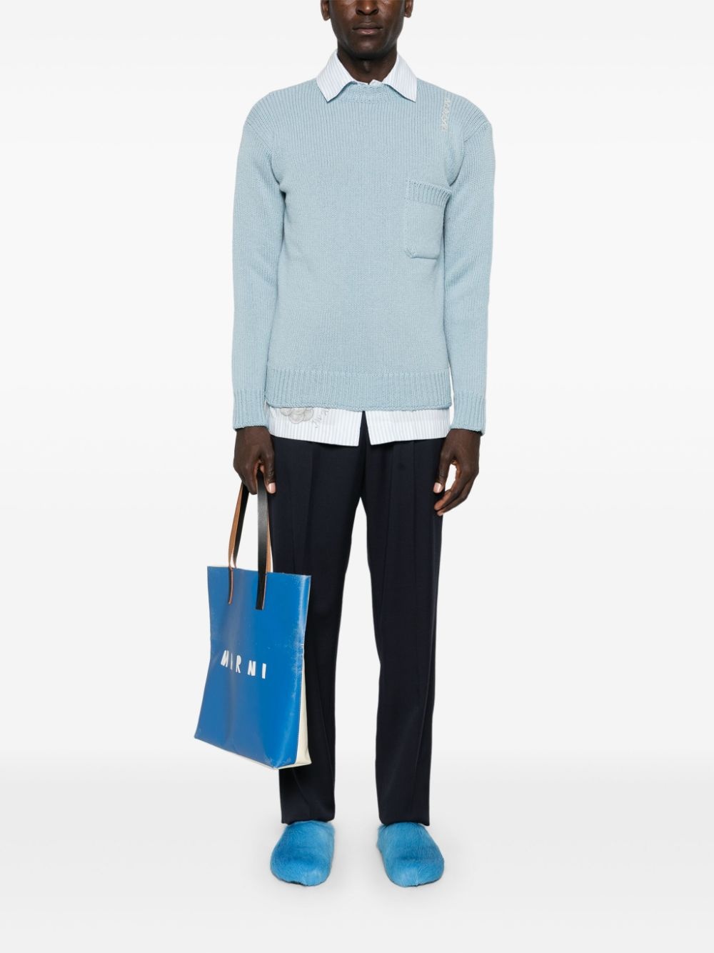 logo-embroidered sweater - 2