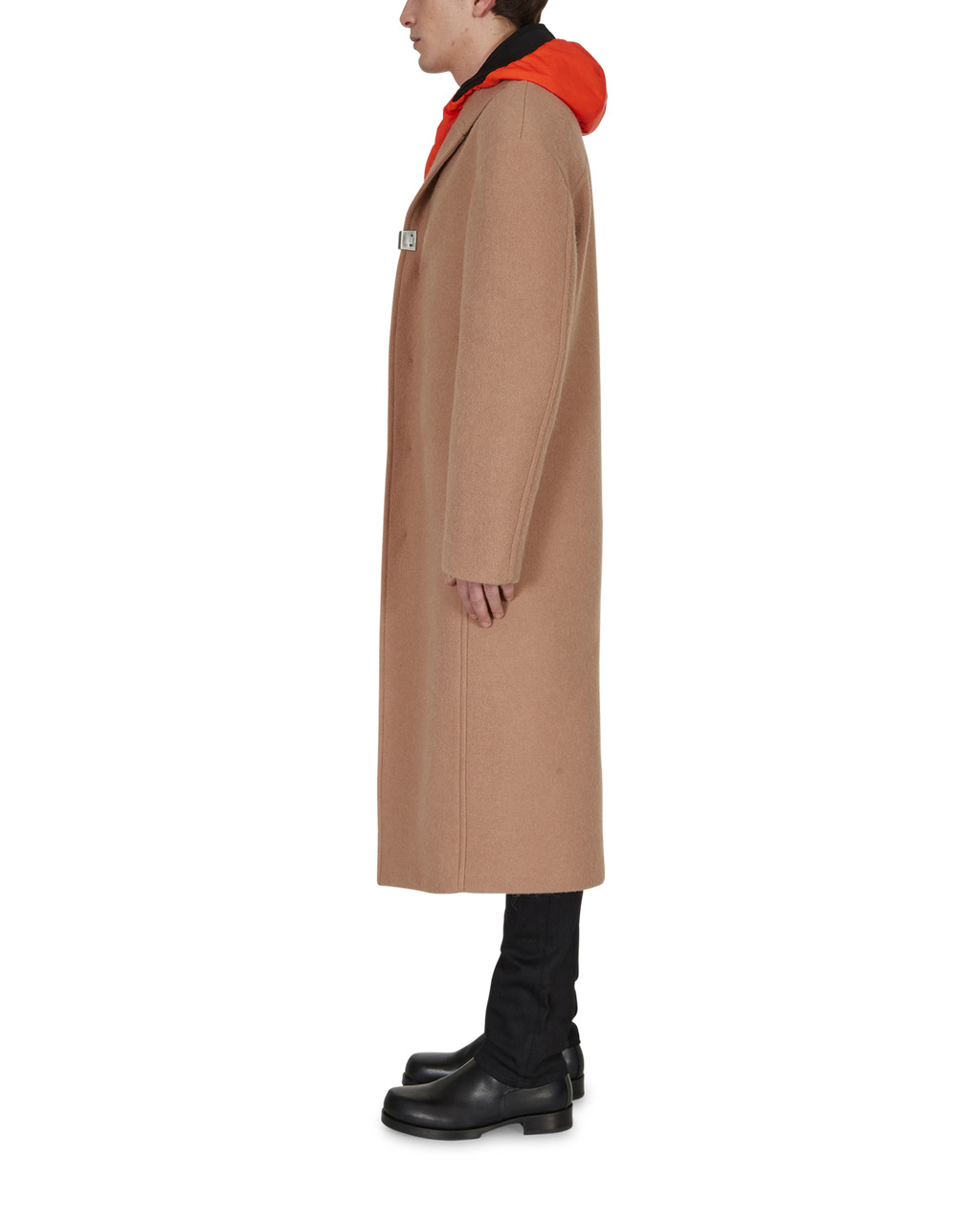 LONG COAT WITH HOOD - 4