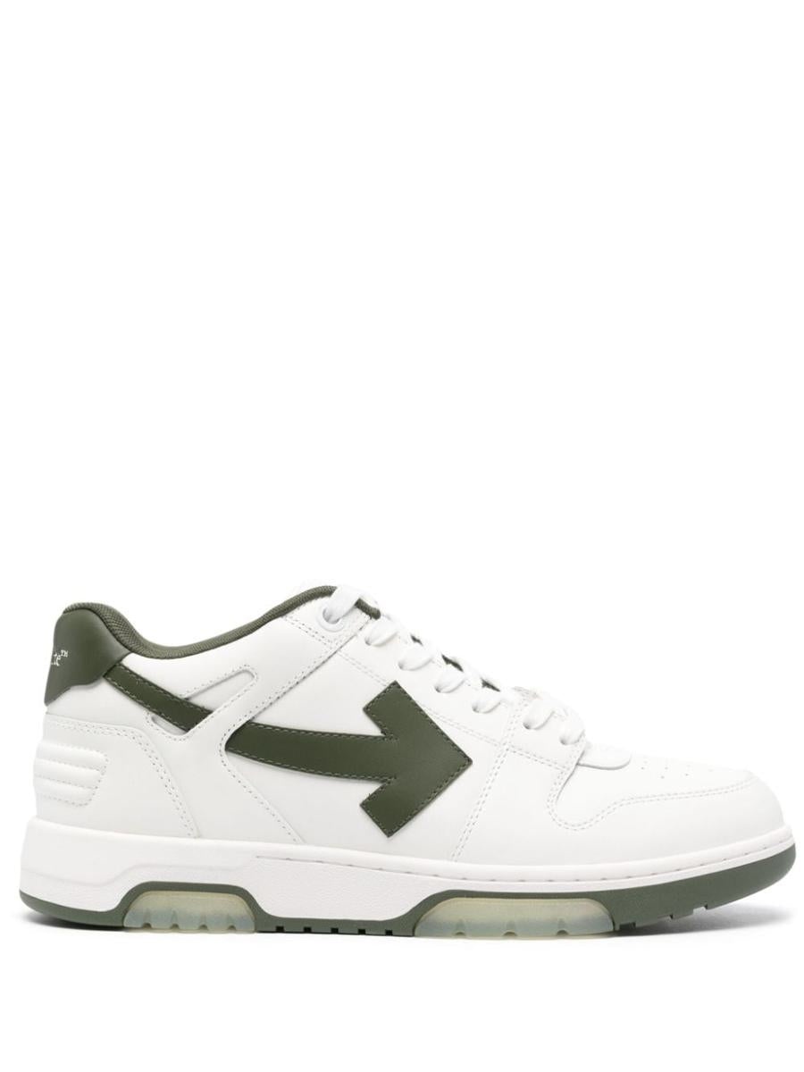 Off-White Out Of Office Sneakers In Calfskin Leather - 1