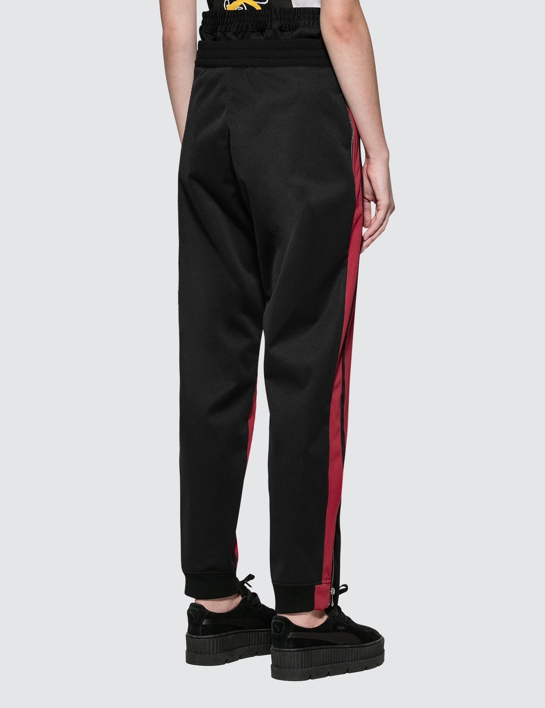 LAYERED TRACK PANTS - 3