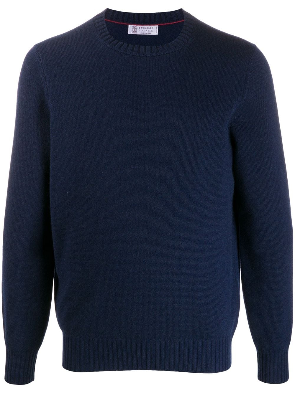 crewneck knit jumper - 1