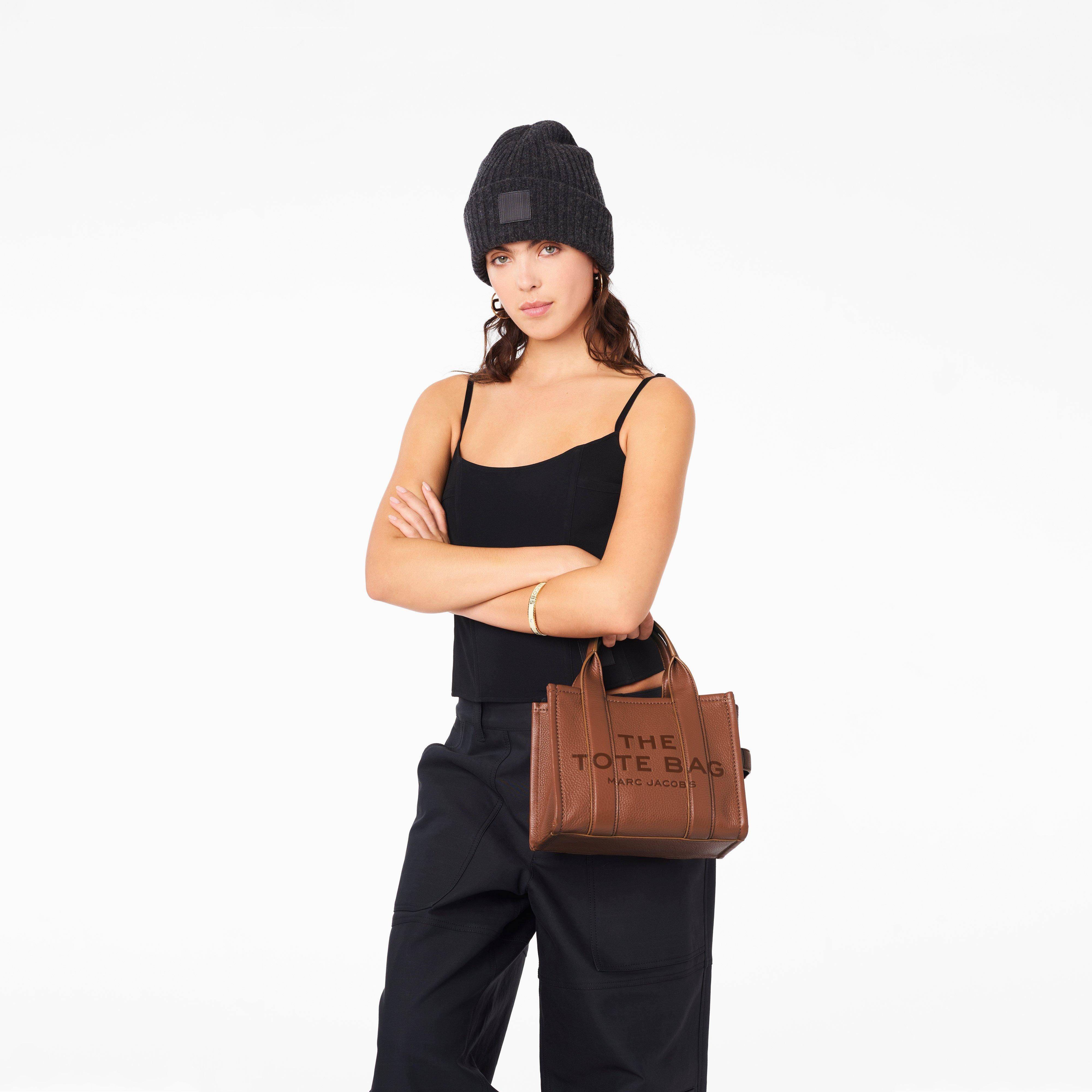 THE LEATHER MINI TOTE BAG - 4