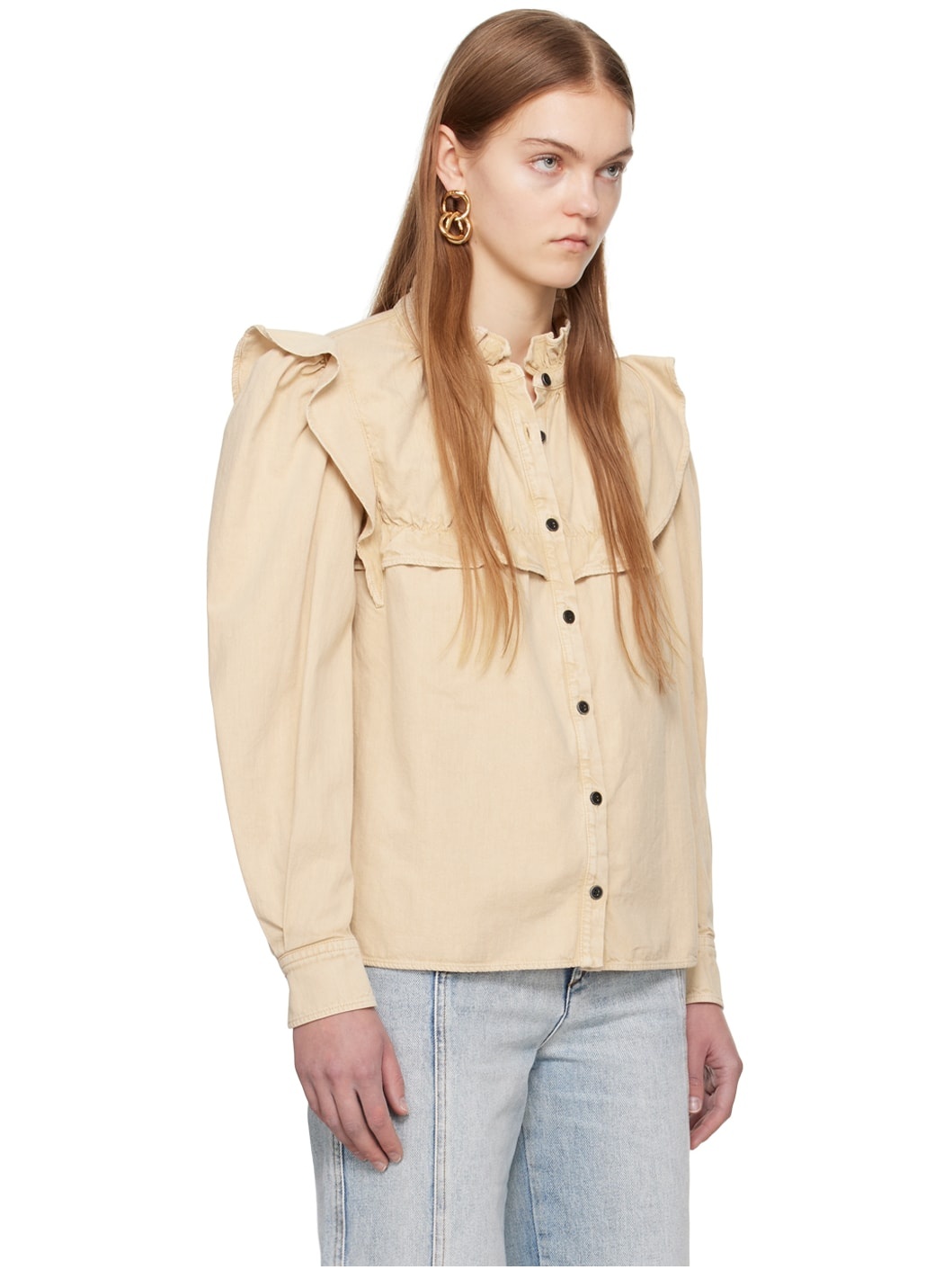 Beige Idety Shirt - 2