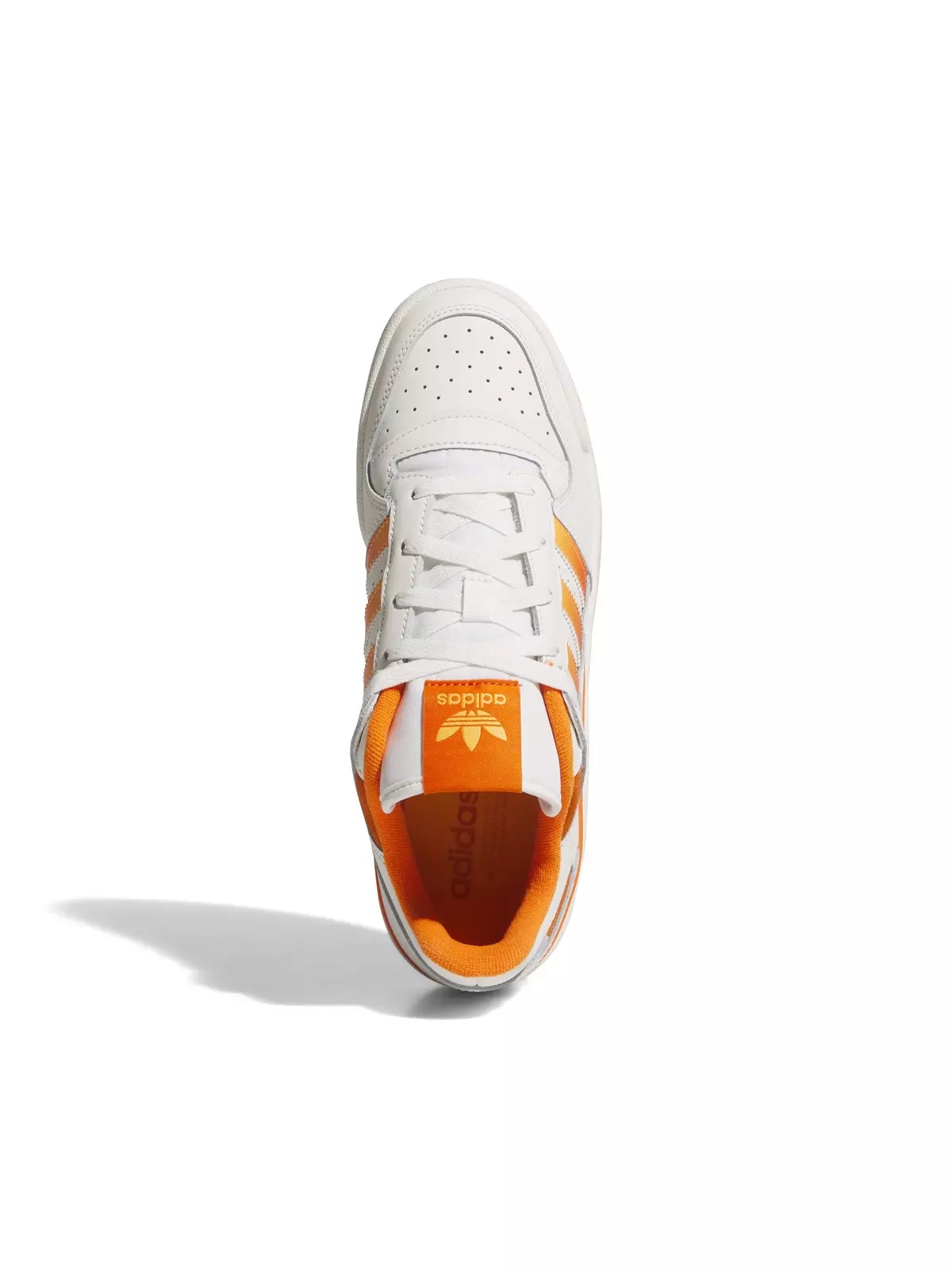 Forum Low CL "Cloud White/Real Gold/Orange" Men's Shoe - 5