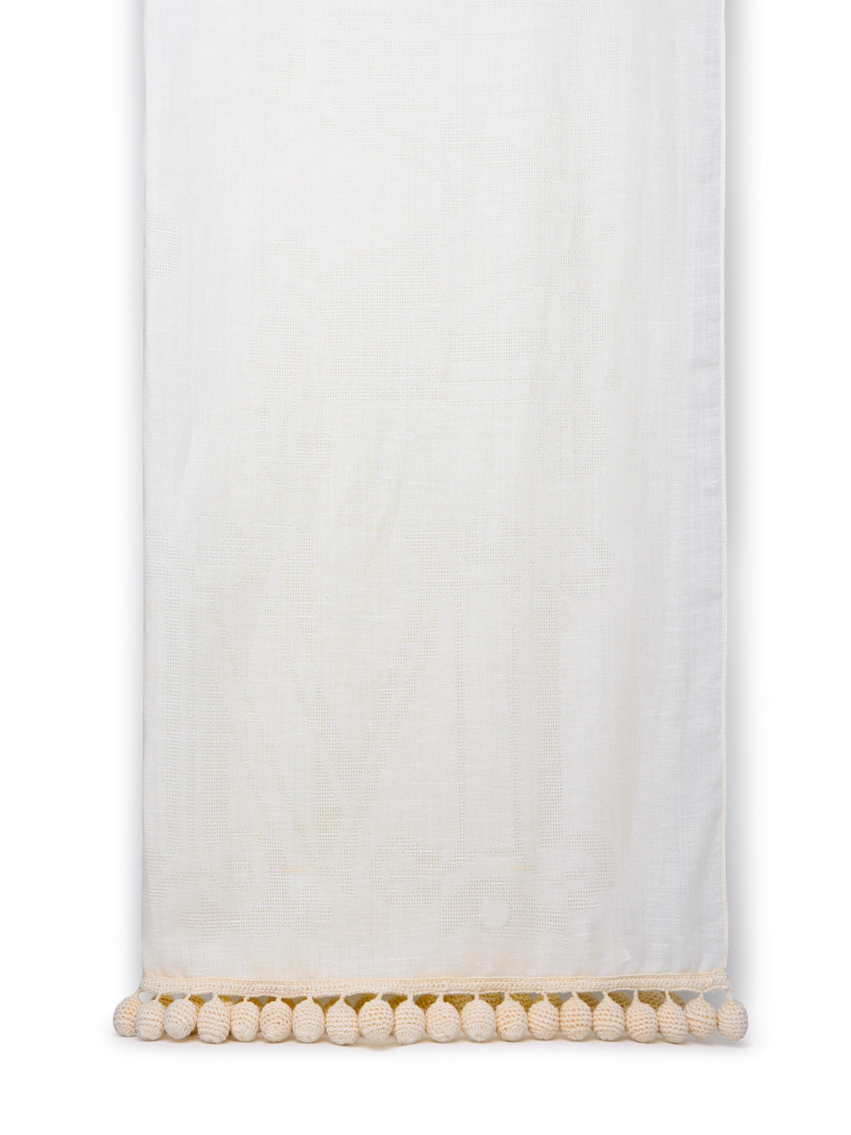 Max Mara Donna White Silk Blend Stole - 1