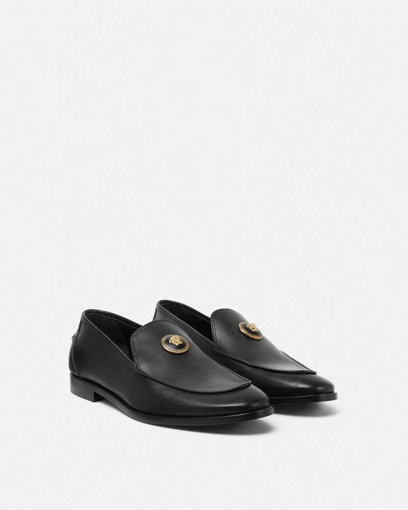 VERSACE Medusa Leather Slippers outlook