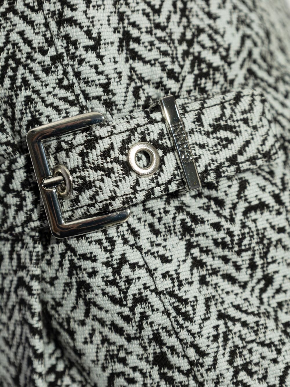 tweed wrap mini skirt - 5