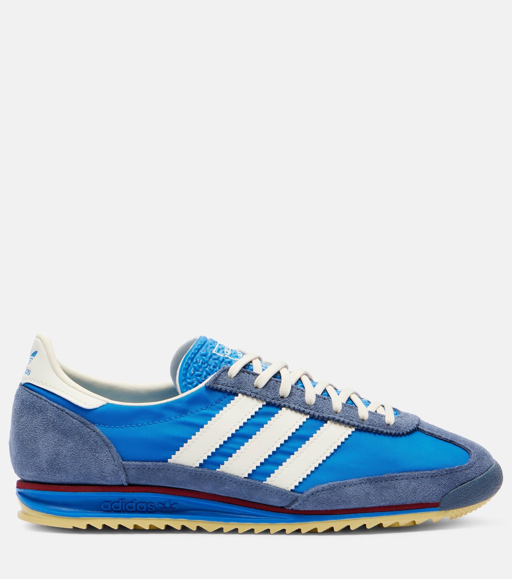 SL 72 OG suede-trimmed sneakers - 4