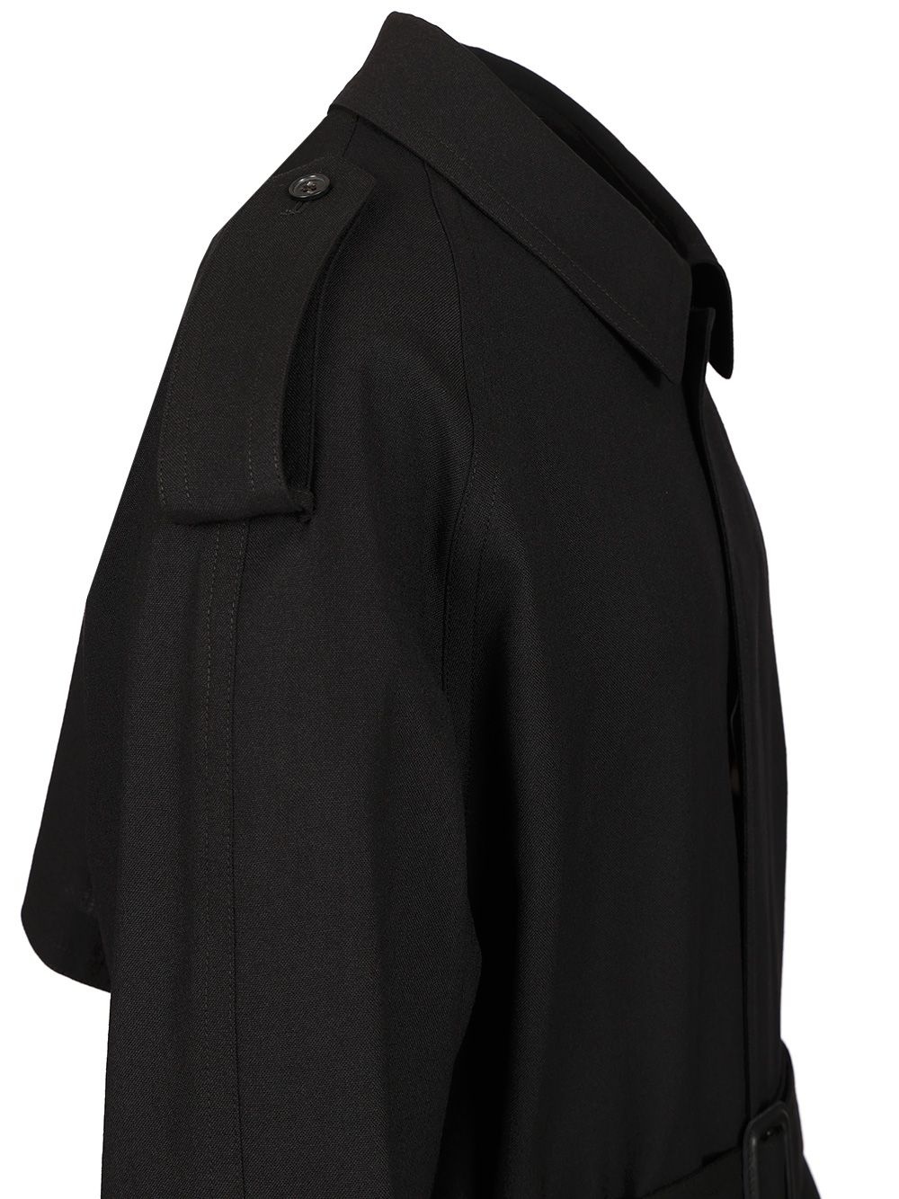 Trench Coat Coats Black - 4