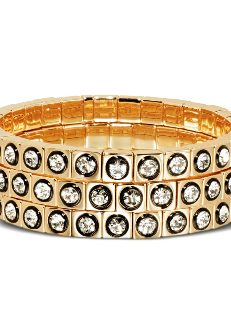 ROXANNE ASSOULIN The Royal bracelet (set of three) outlook