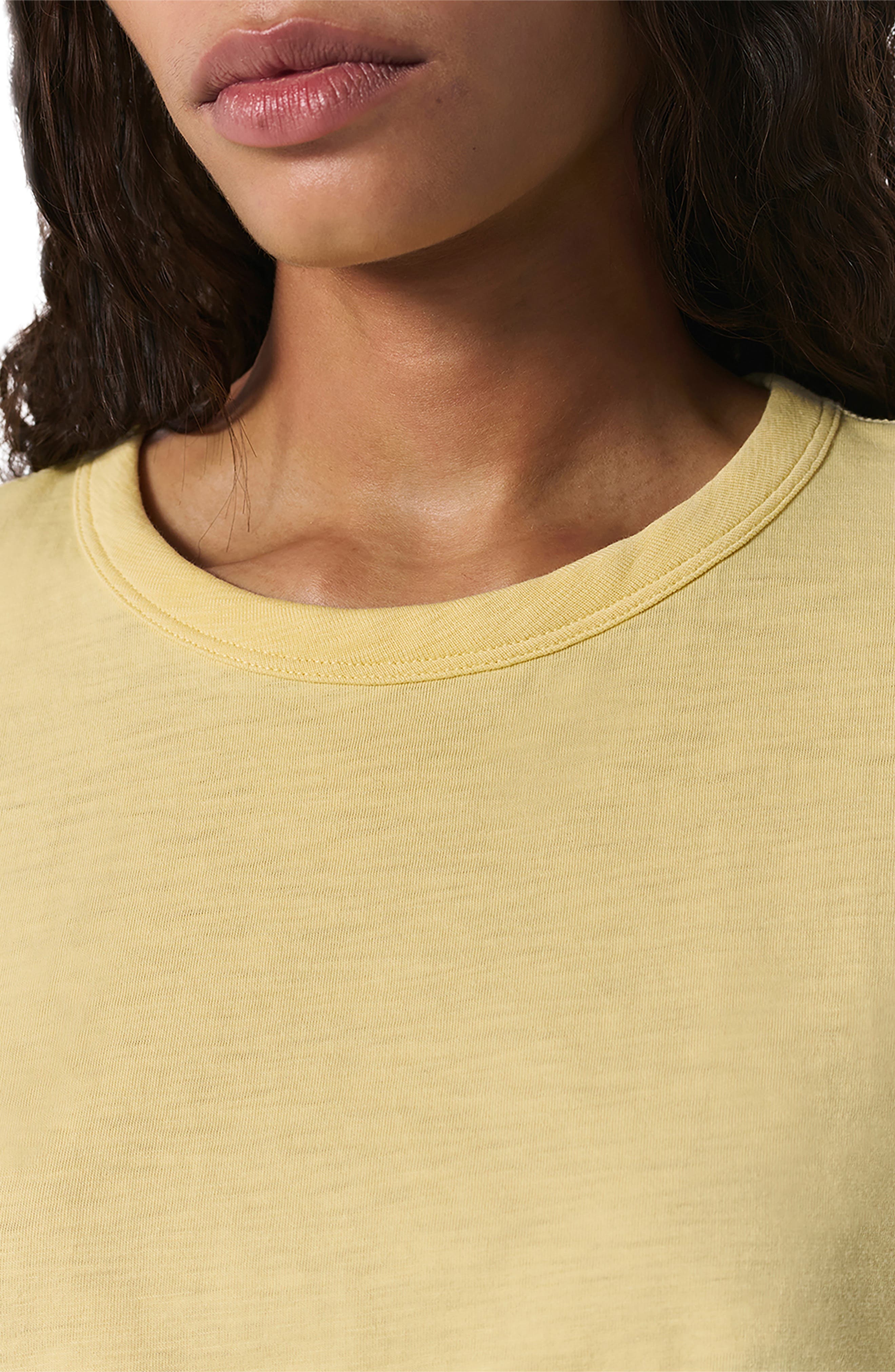 rag & bone The Slub Organic Pima Cotton T-Shirt in Sunlt at Nordstrom - 6