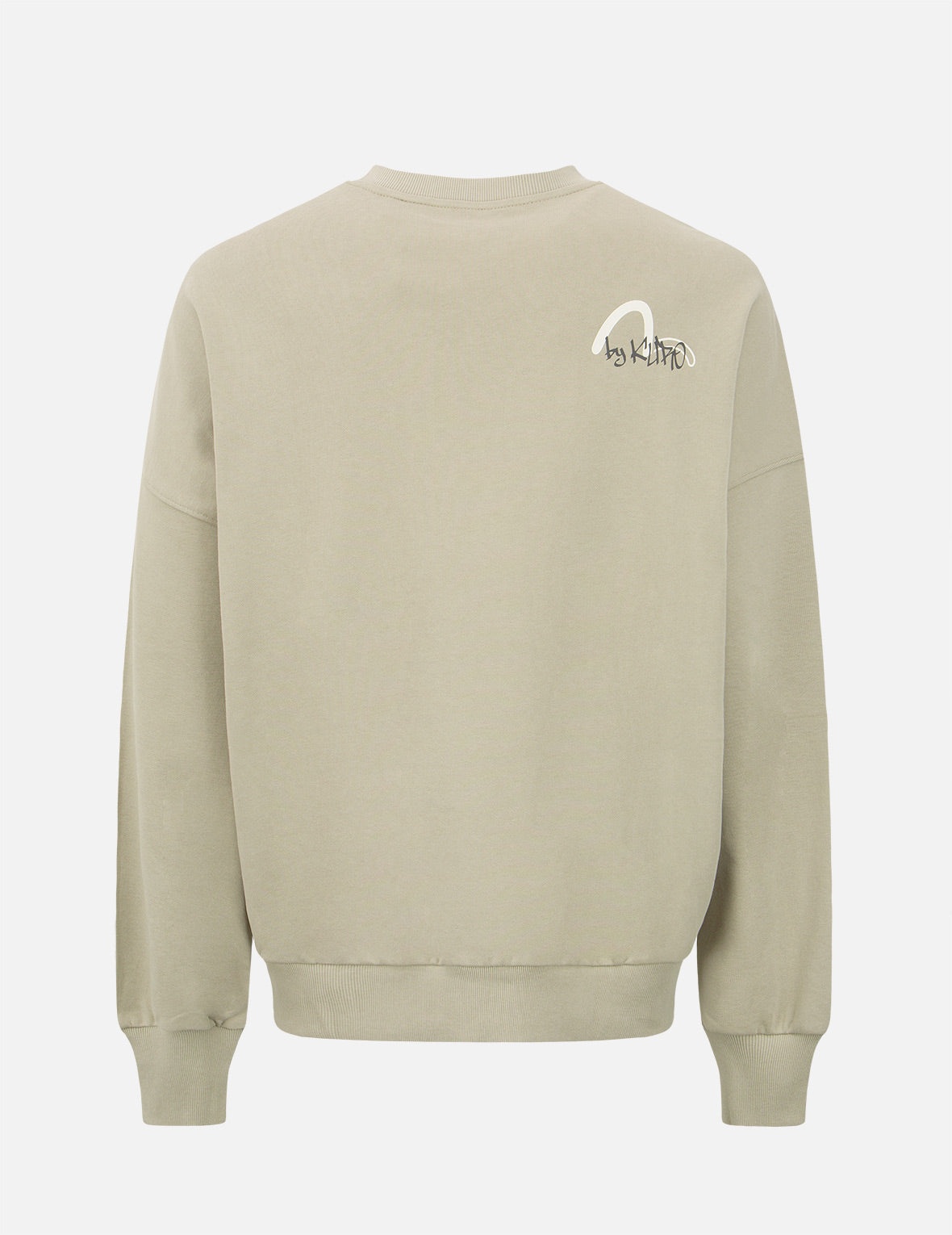 Graffiti Slogan Prints Sweatshirt - 2