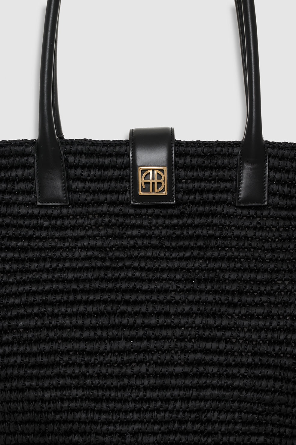 Lou Tote Monogram - Black - 5