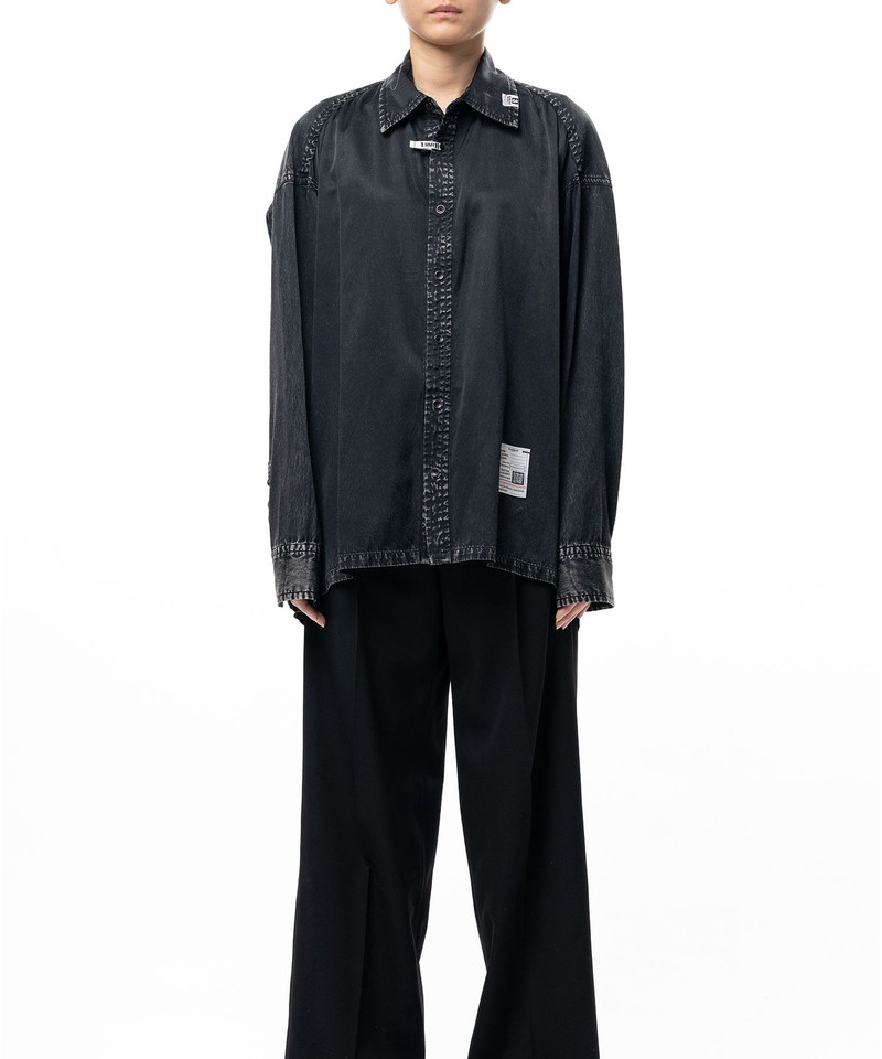 Vintage Like Satin Shirt 1