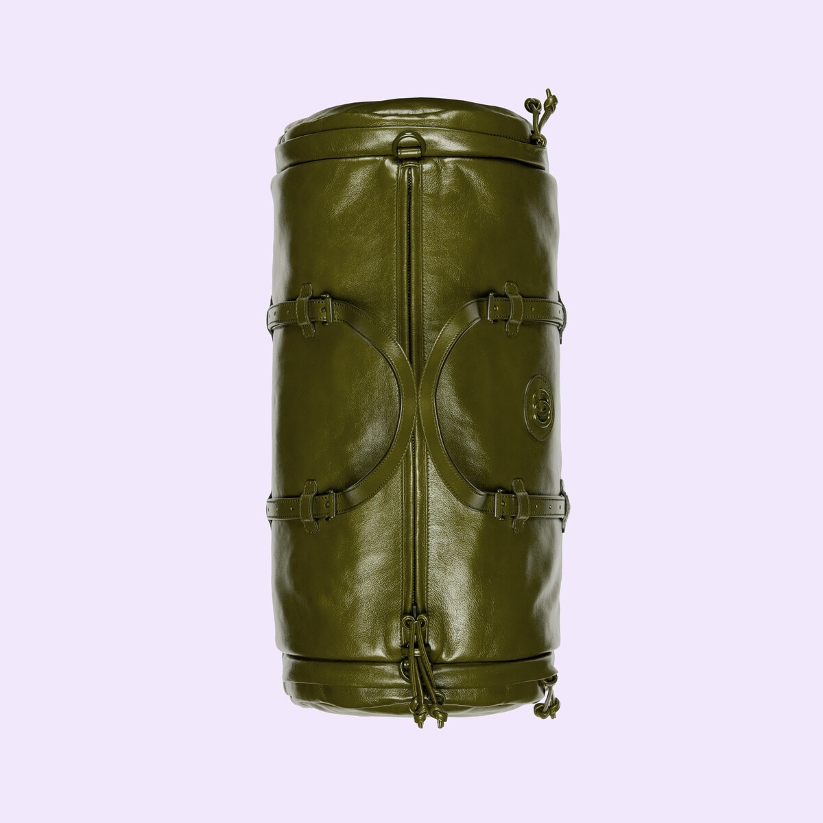 Large duffle bag with tonal Double G - 6