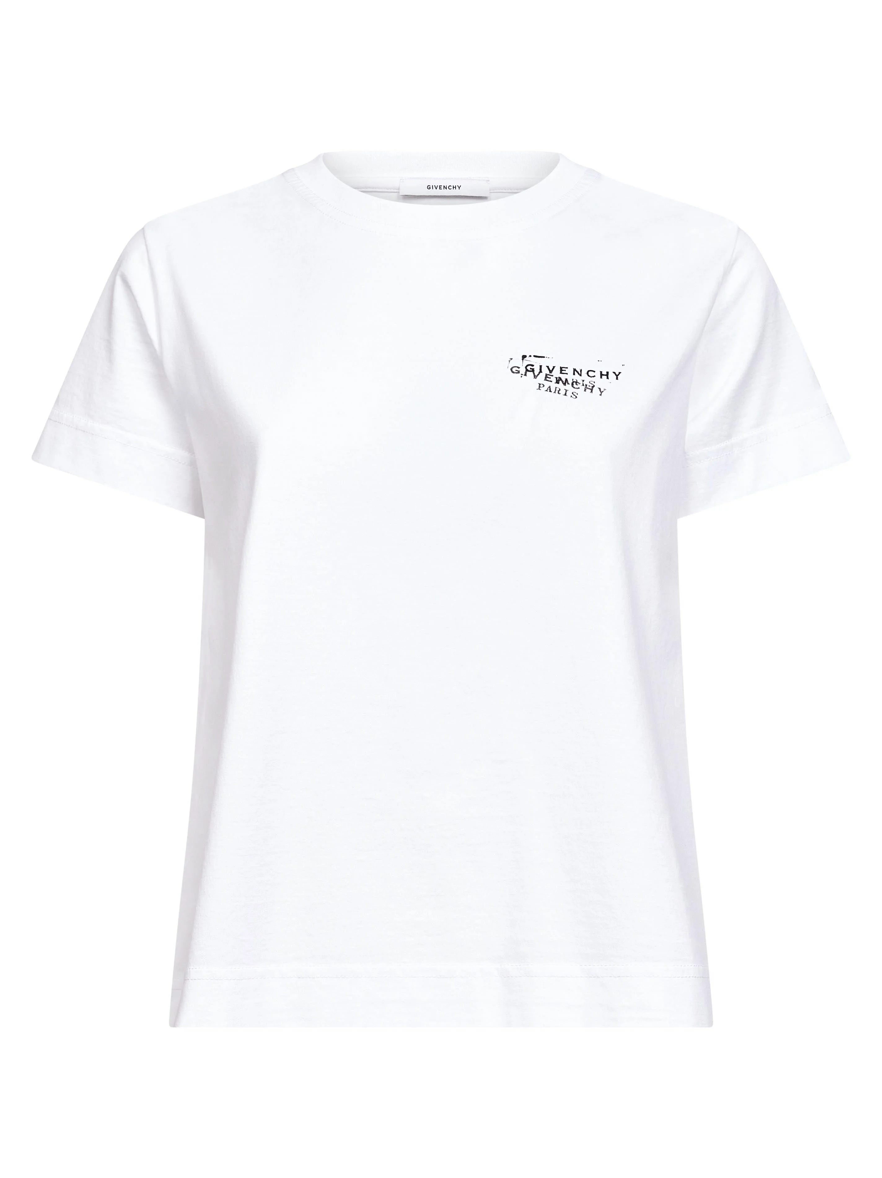 White GIVENCHY Stamp print T-shirt - 1