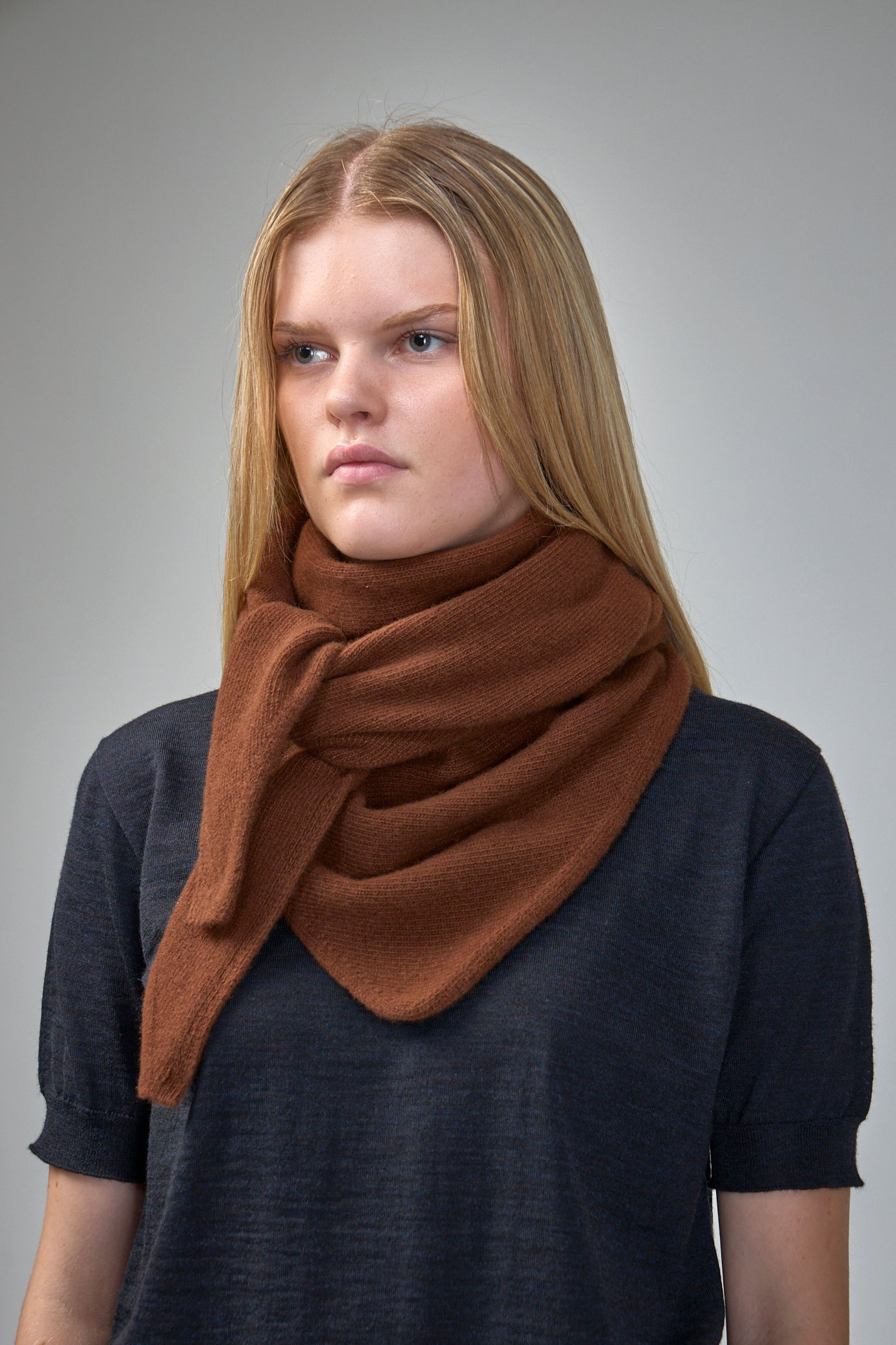 Marc Triangular Scarf Knit - 3