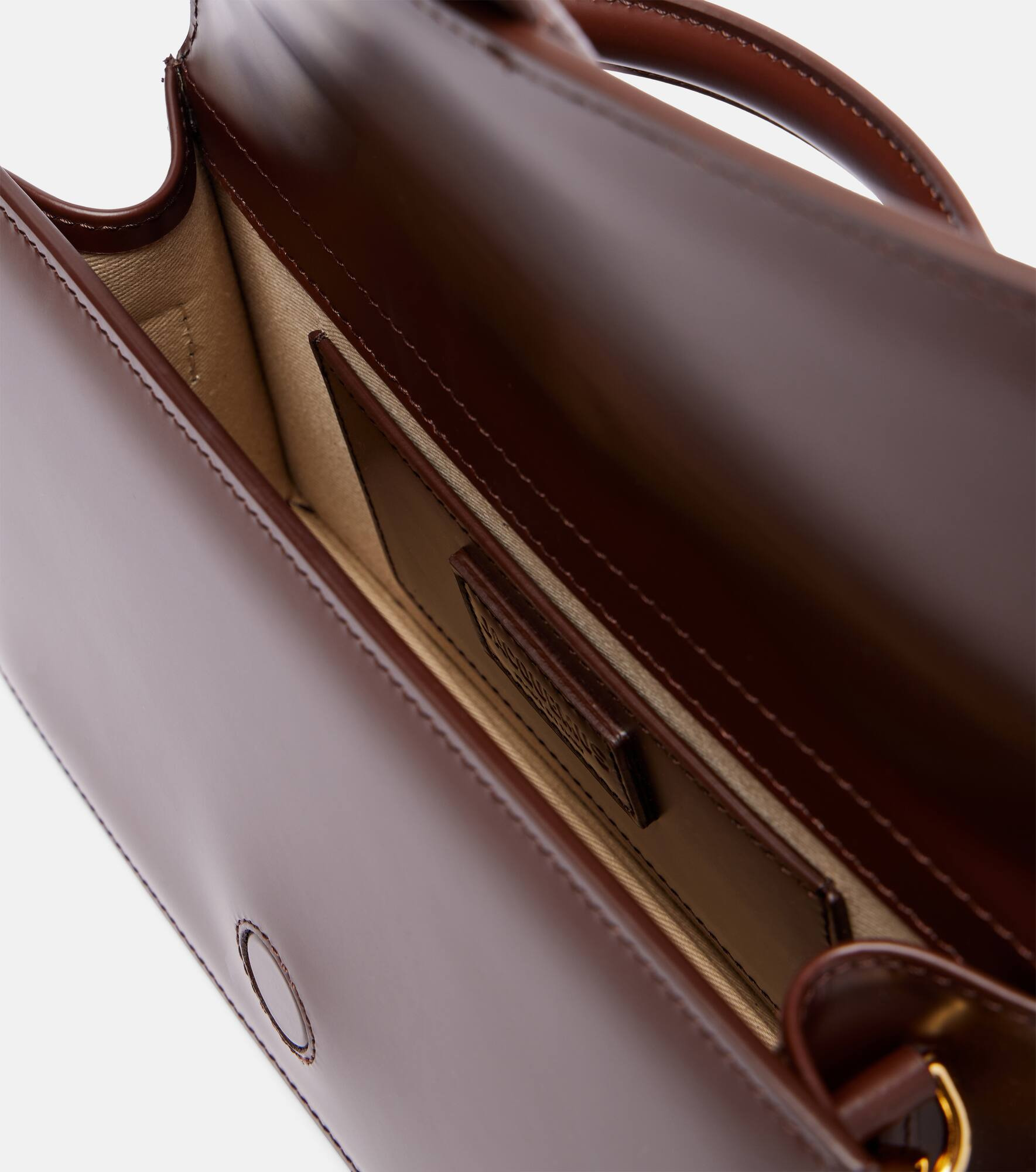 Grand Bambino Small leather tote bag - 3