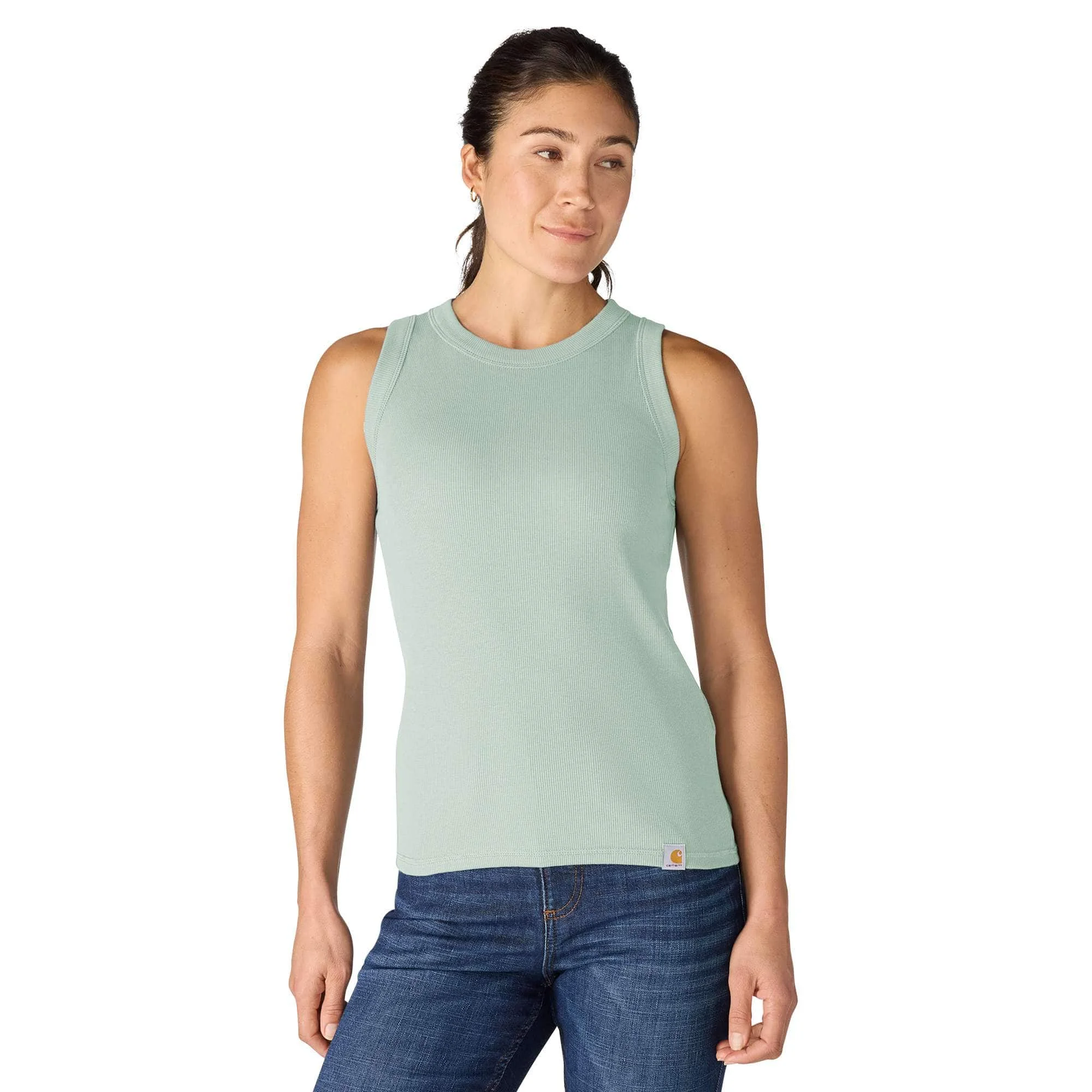 Women's TENCEL™ Fiber Series Fitted Ribbed Tank - 1
