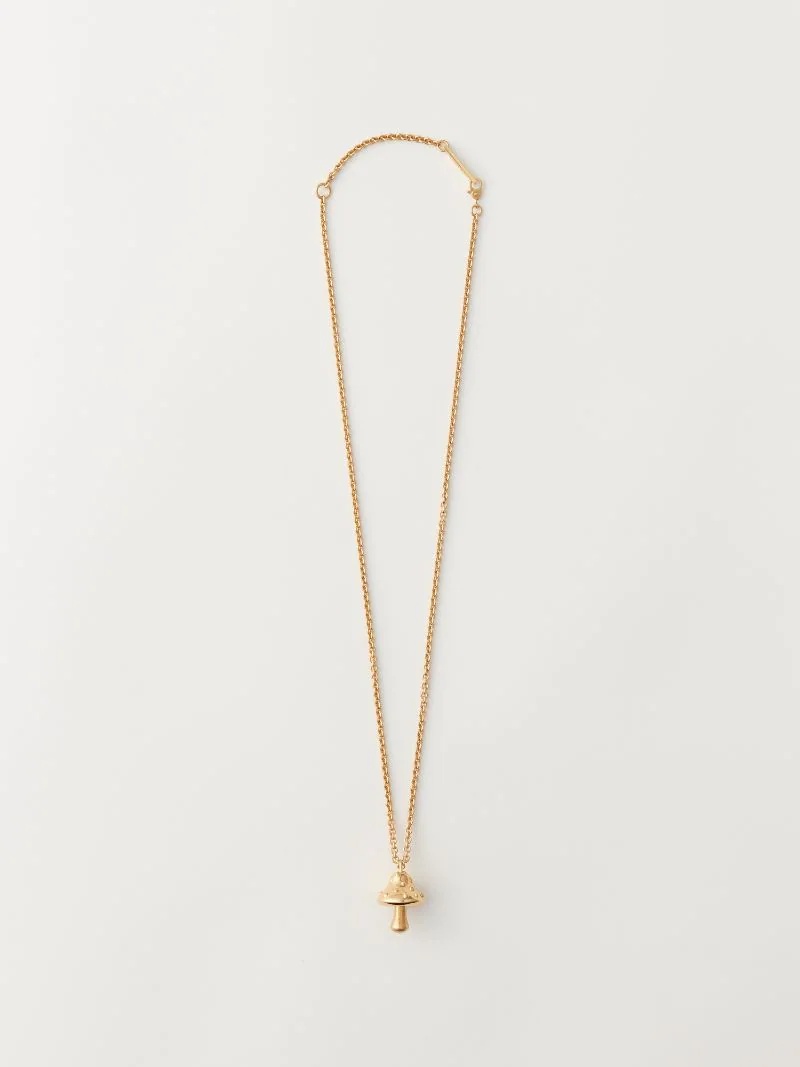 MUSHROOM CHARM NECKLACE - 2