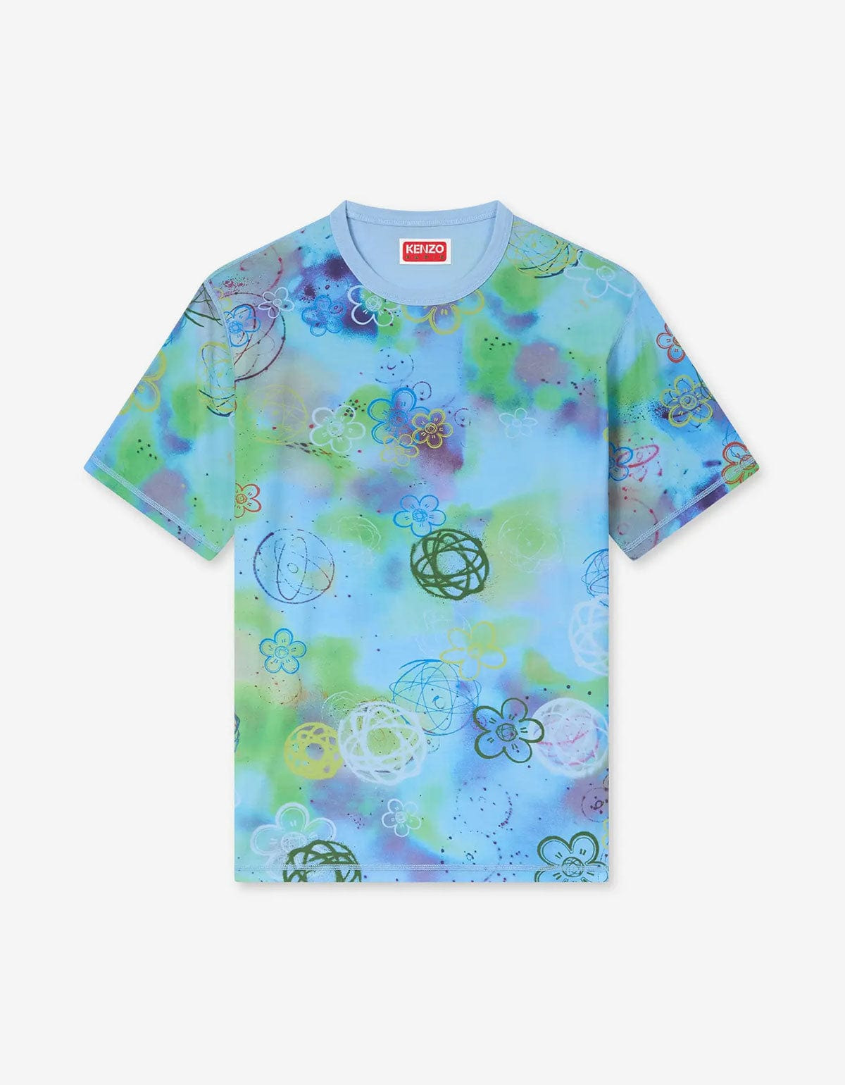 Kenzo x Futura 2000 Blue Reversible T-Shirt - 6